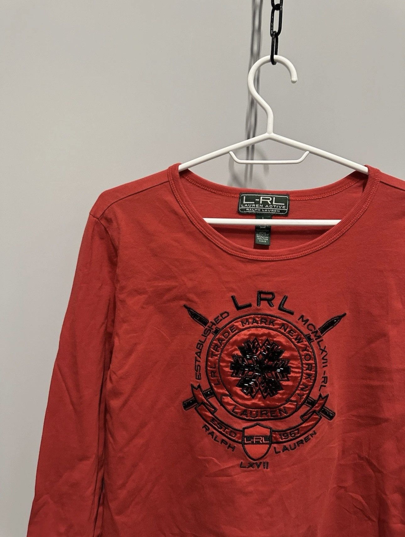 Hysteric Glamour Ralph Lauren Vintage Longsleeve Chief Keef Japanese Warrior Size L / US 10 / IT 46 - 5 Thumbnail