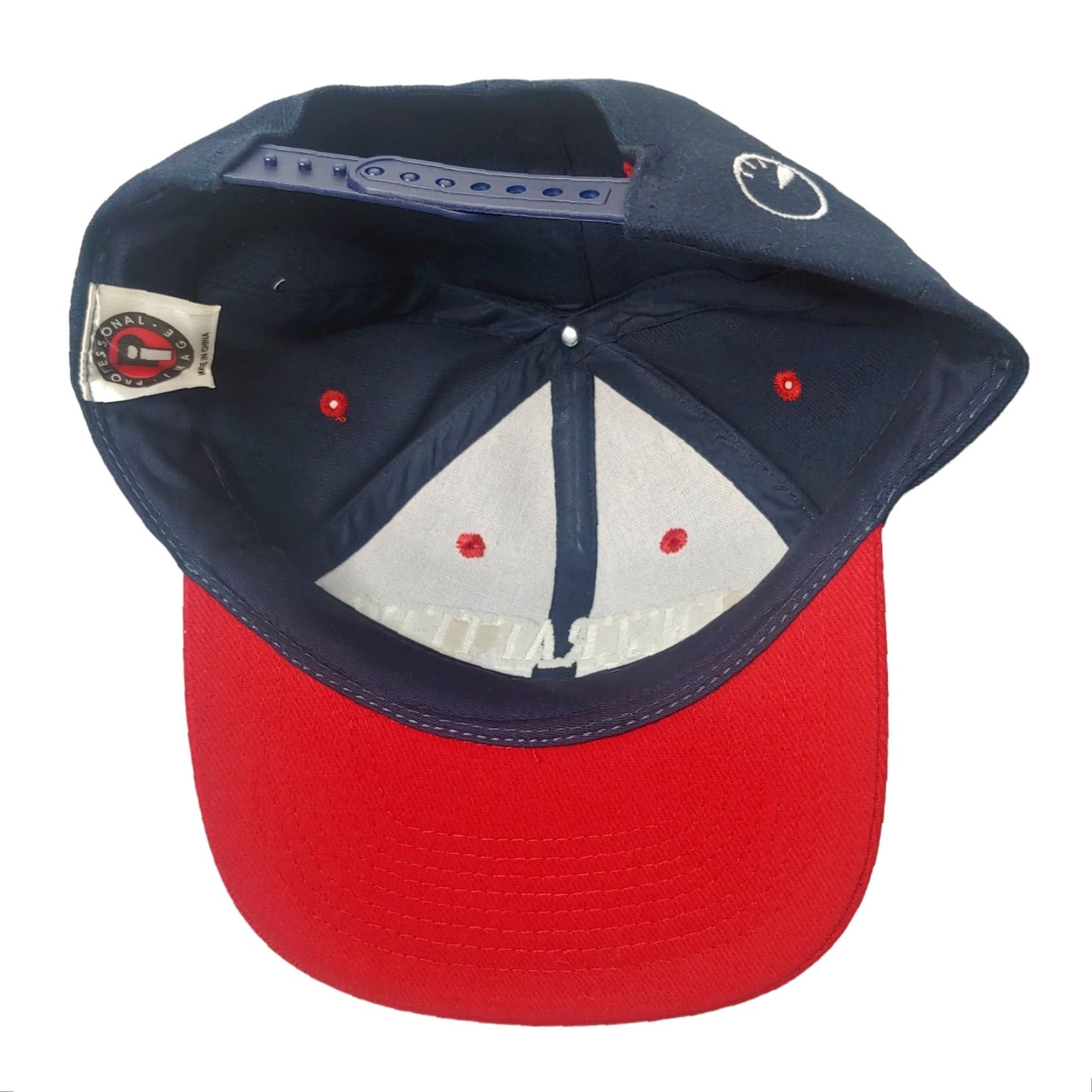 Vintage VINTAGE LensCrafters Eyeglasses Cap Hat Unisex Adults Adjustable Canvas Snapback Promotional Blue Red Casual Travel Workwear Size ONE SIZE - 6 Thumbnail
