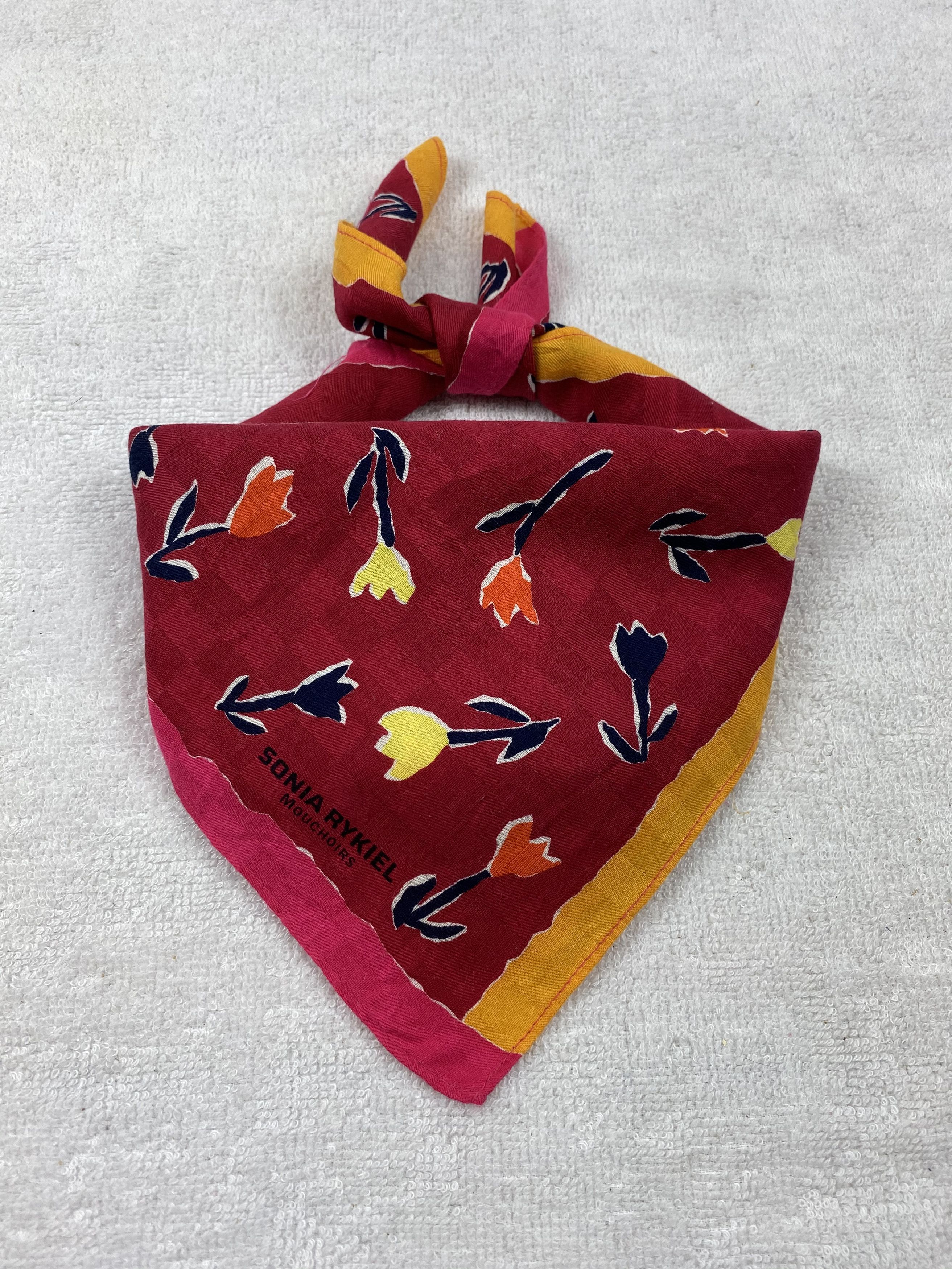 Sonia Rykiel × Vintage Sonia Rykiel Handkerchief / Bandana / Neckerchief Size ONE SIZE - 1 Thumbnail