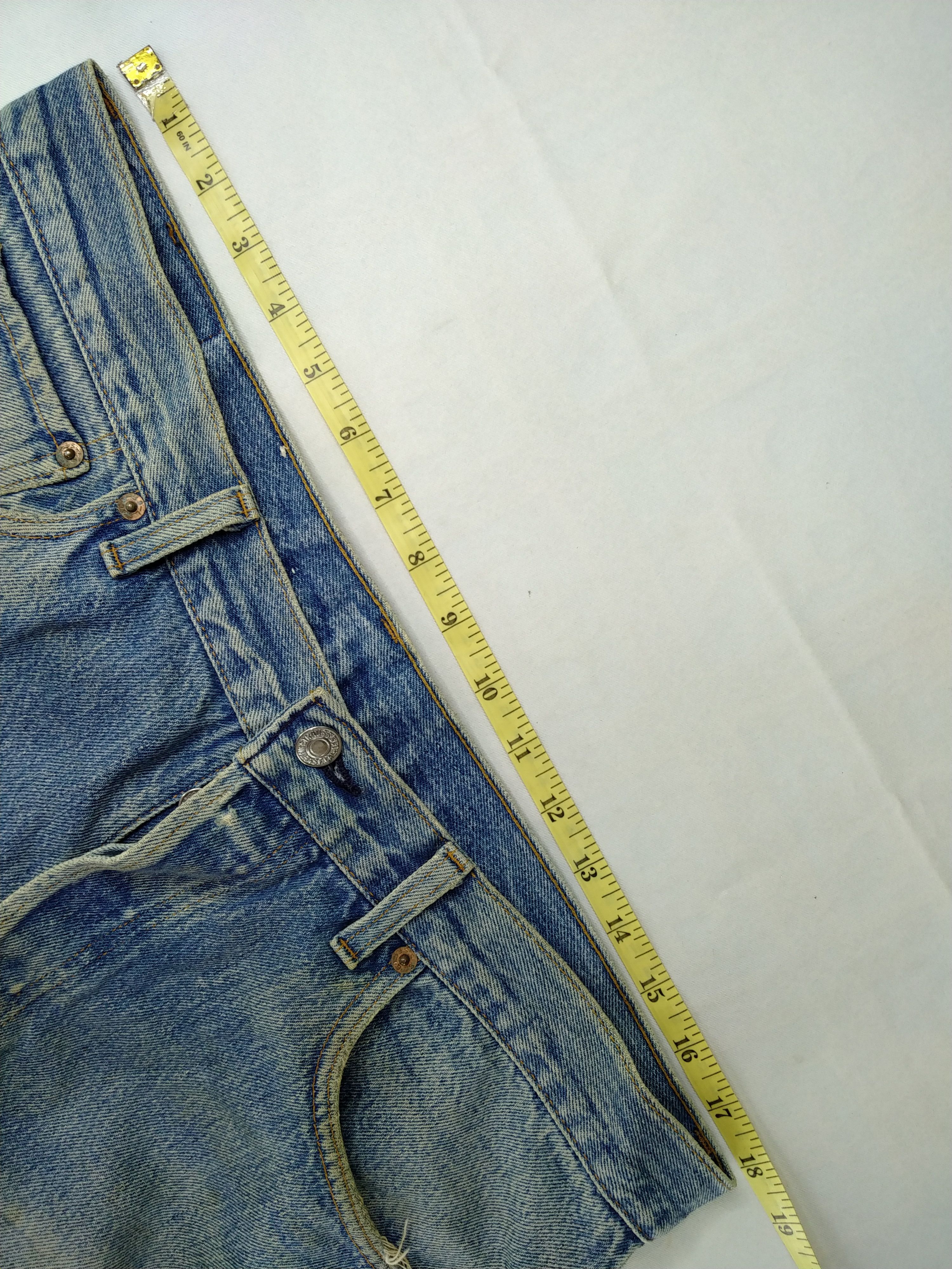 Levi's 90s Blue Wash Vintage Levi's 501 Denim 36x26 -JN770 Size US 36 / EU 52 - 5 Thumbnail