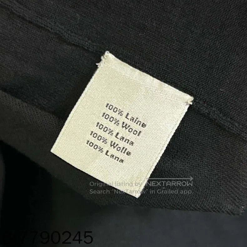 Hermes Hermes Black Zip Wool Sweater Size US L / EU 52-54 / 3 - 4 Thumbnail