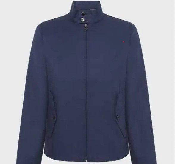 Burberry o1w1db10226 Bomber Jacket In Navy Size US L / EU 52-54 / 3 - 1 Preview