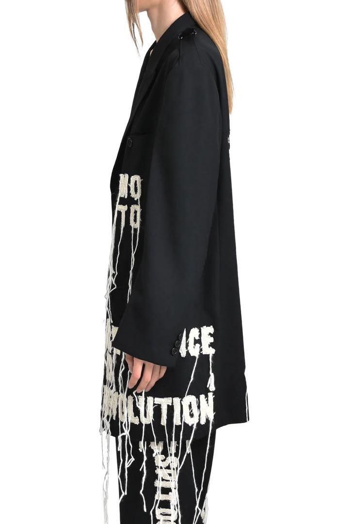 Yohji Yamamoto Yohji Yamamoto PourHomme 24aw-25aw Luxury Jacket Size US L / EU 52-54 / 3 - 6 Thumbnail