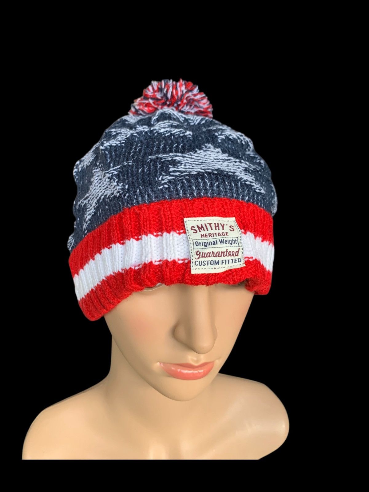Japanese Brand × Kapital × Vintage Crochet Knitted Bondage Big Beanie Hat Size ONE SIZE - 2 Thumbnail