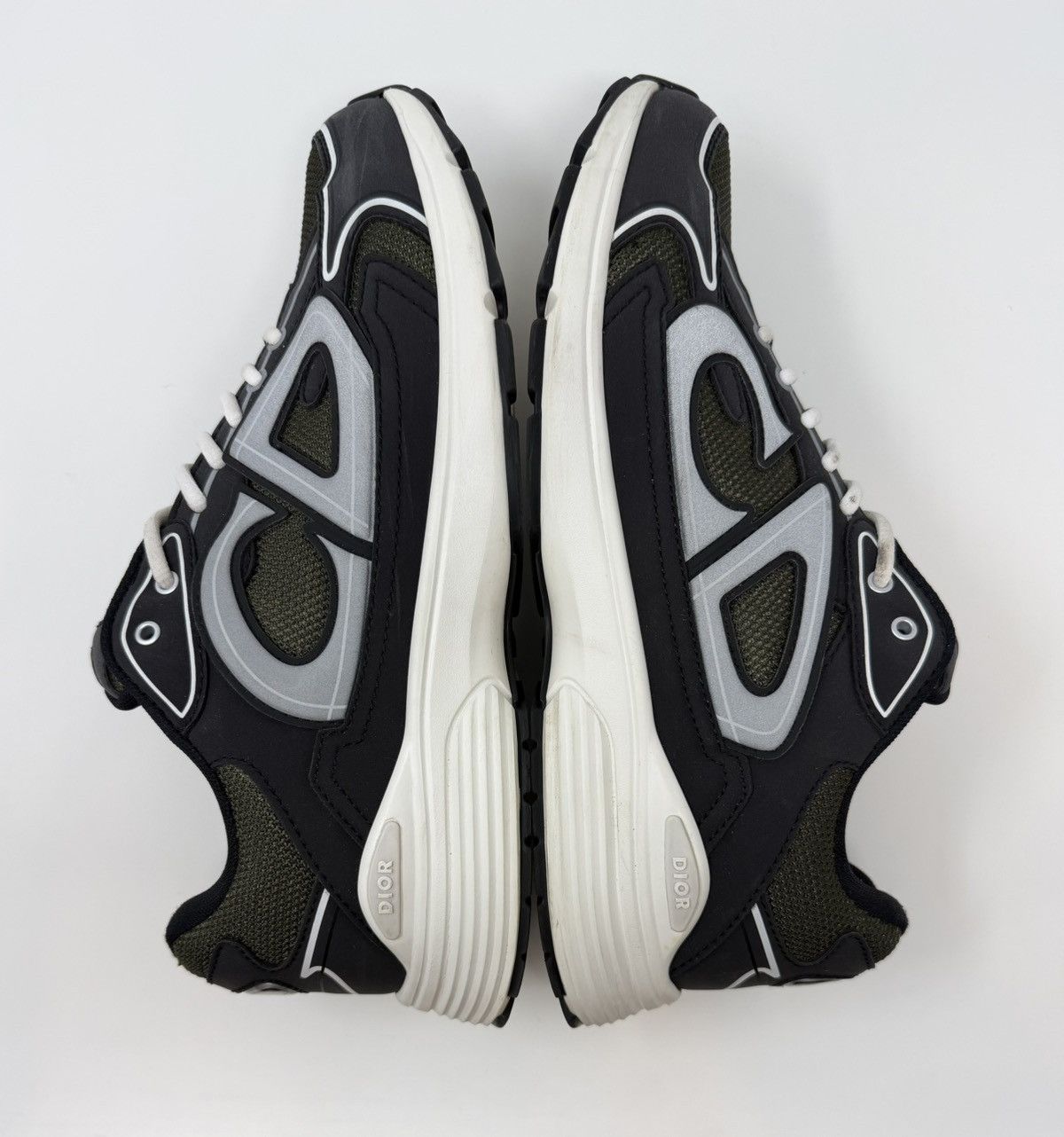 Dior Dior B30 Sneaker Green/Black Size US 10 / EU 43 - 3 Thumbnail