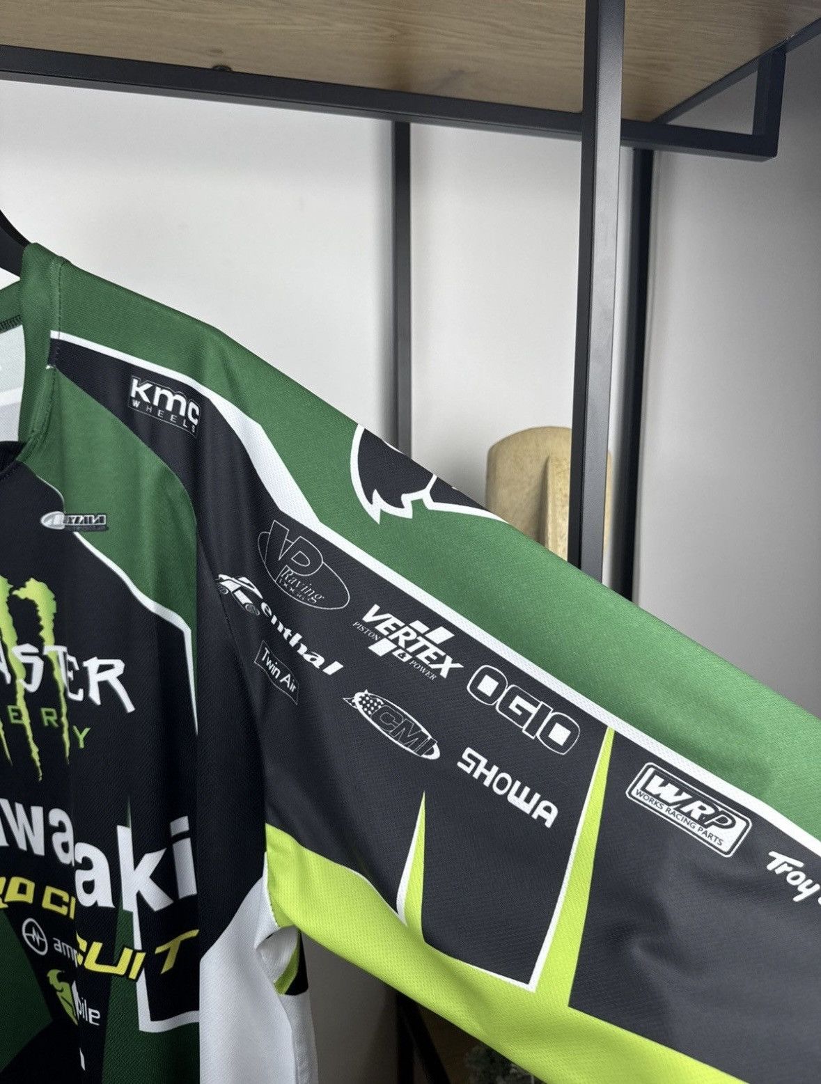 Hypebeast Grail Kawasaki Monster Energy Asap Rocky Style Moto Jersey Size US M / EU 48-50 / 2 - 7 Thumbnail