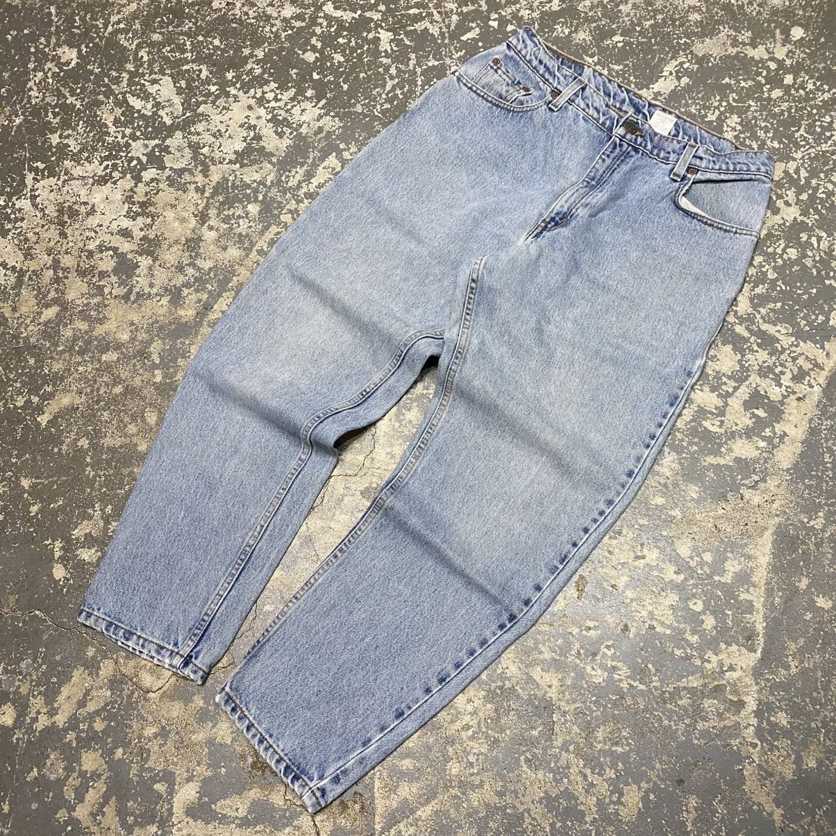 Japanese Brand × Levi's × Vintage Vintage Levis 550 Light Wash Relaxed Fit Denim Jeans 90s Size US 31 - 6 Thumbnail