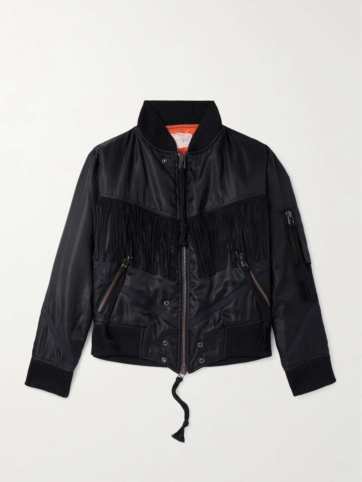 Greg Lauren Greg Lauren Black Tails Flight Jacket Size US M / EU 48-50 / 2 - 1 Thumbnail