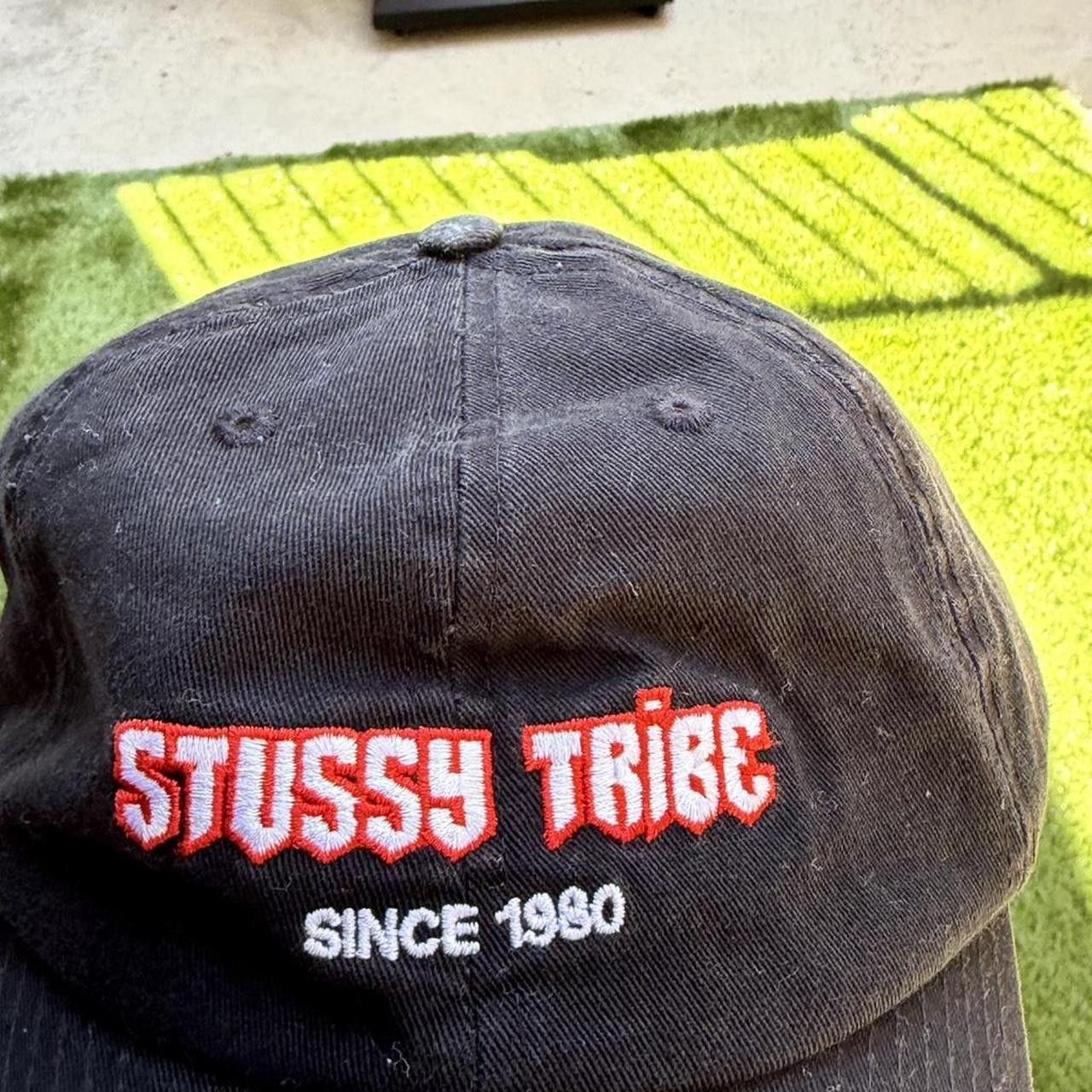 Stussy Stussy black baseball cap “stussy tribe” Size ONE SIZE - 2 Thumbnail