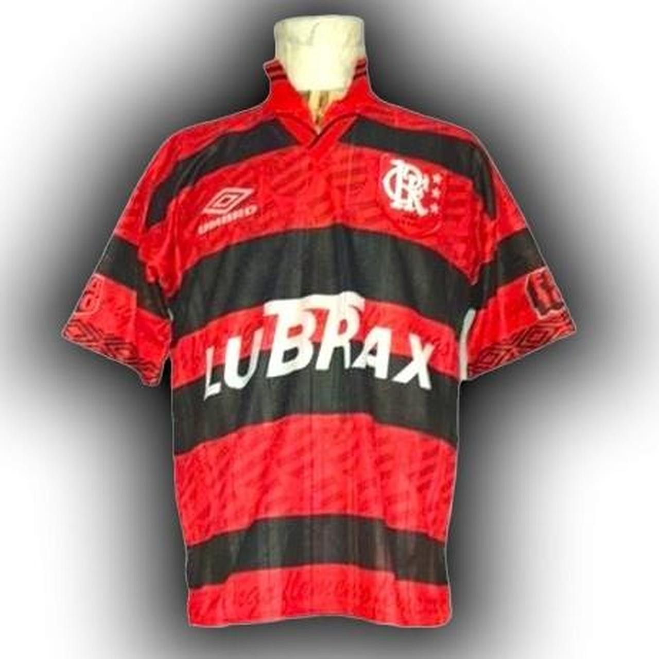 Umbro Fc Flamengo Brazil 1995 1996 Home Shirt Jersey Size US M / EU 48-50 / 2 - 3 Thumbnail