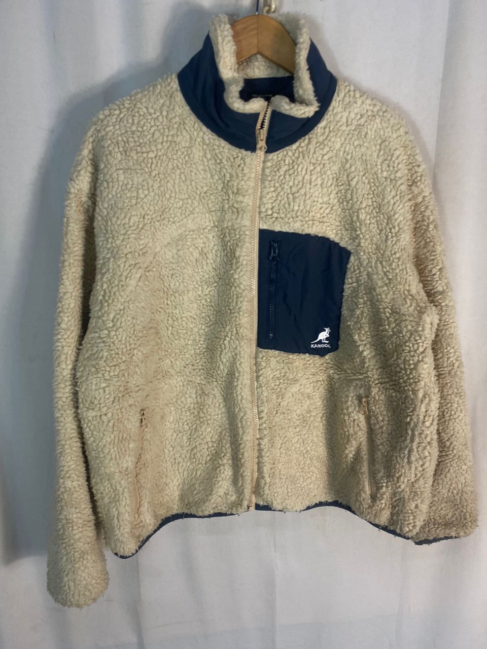 Japanese Brand × Kangol Freaks store x kangol baggy fleece zipper jacket Size US L / EU 52-54 / 3 - 3 Thumbnail