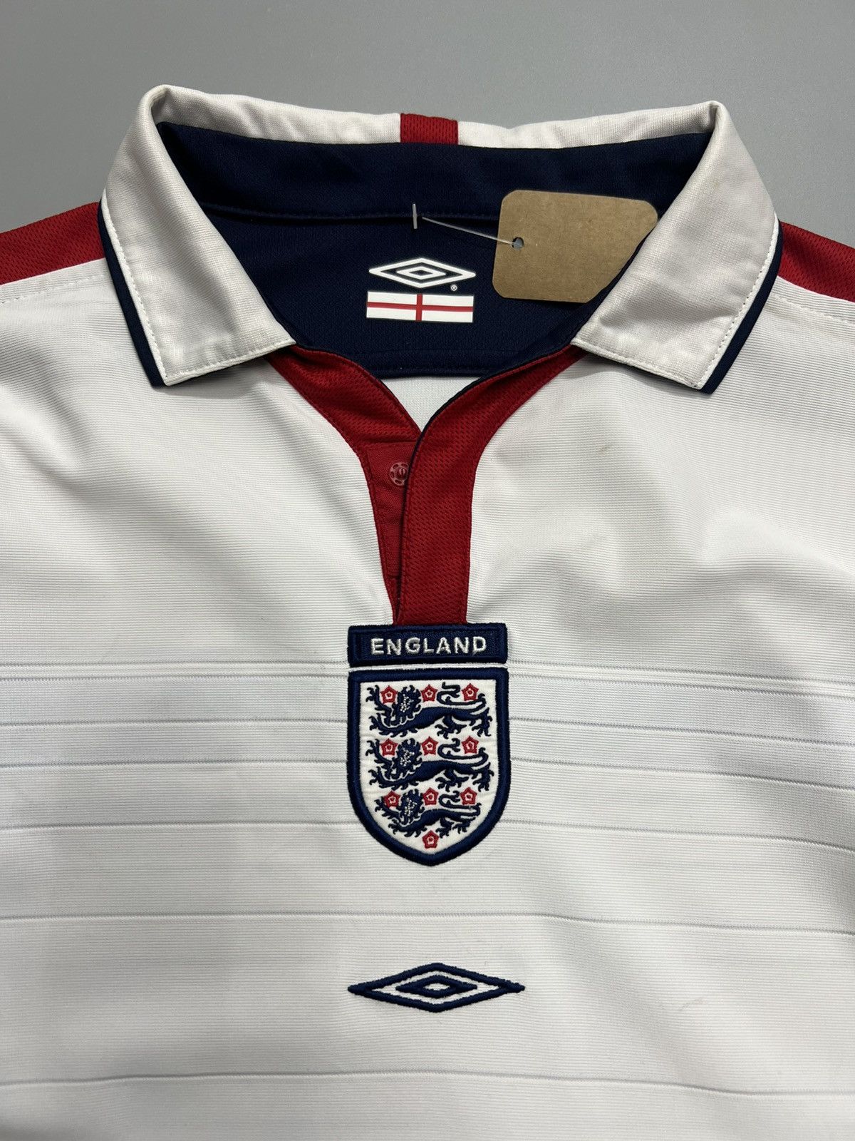 Umbro Vintage Umbro England Jersey 2003-2005 Size US XS / EU 42 / 0 - 2 Thumbnail