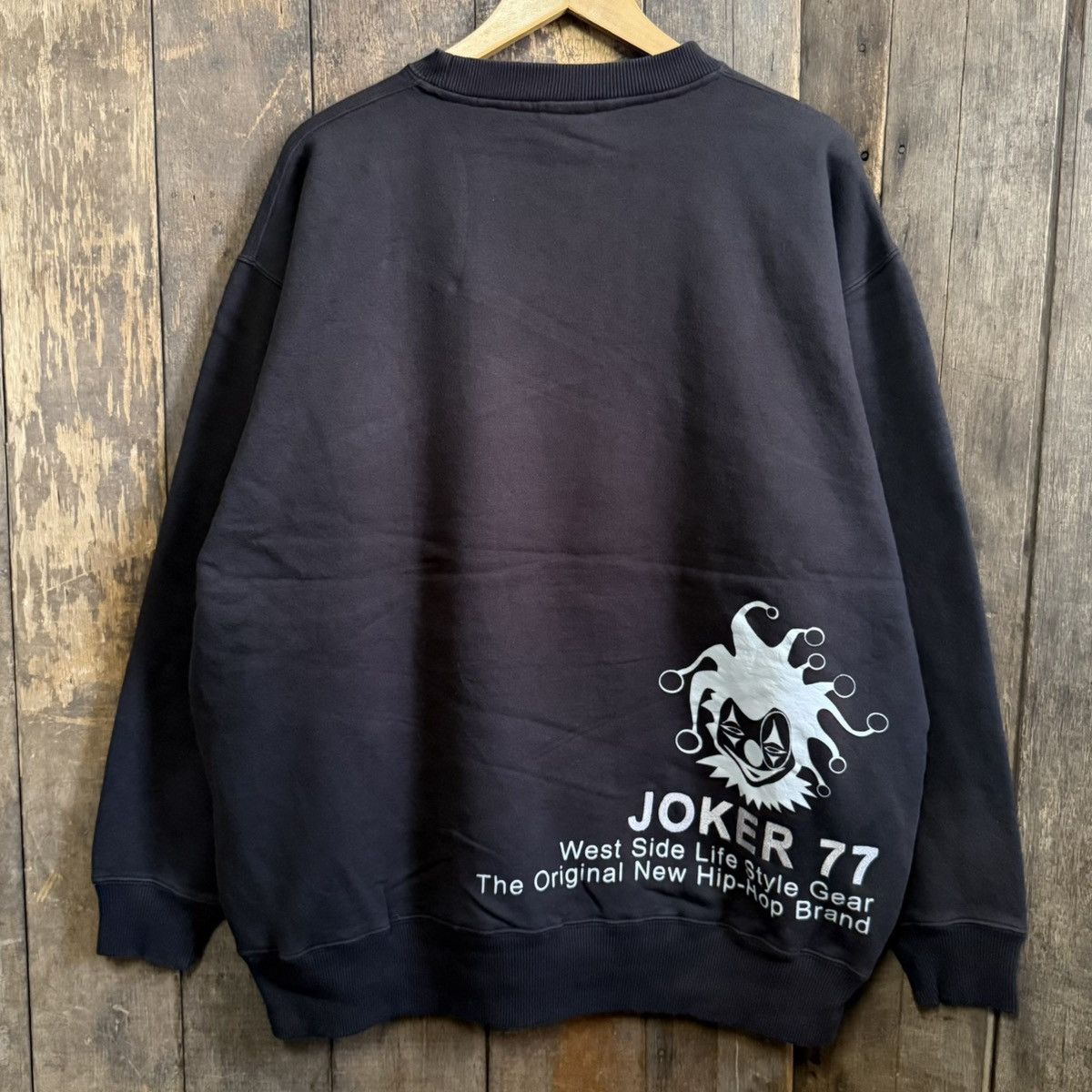 Vision Streetwear Joker 77 Big Logo Crewneck Sweatshirt Size US XL / EU 56 / 4 - 2 Thumbnail