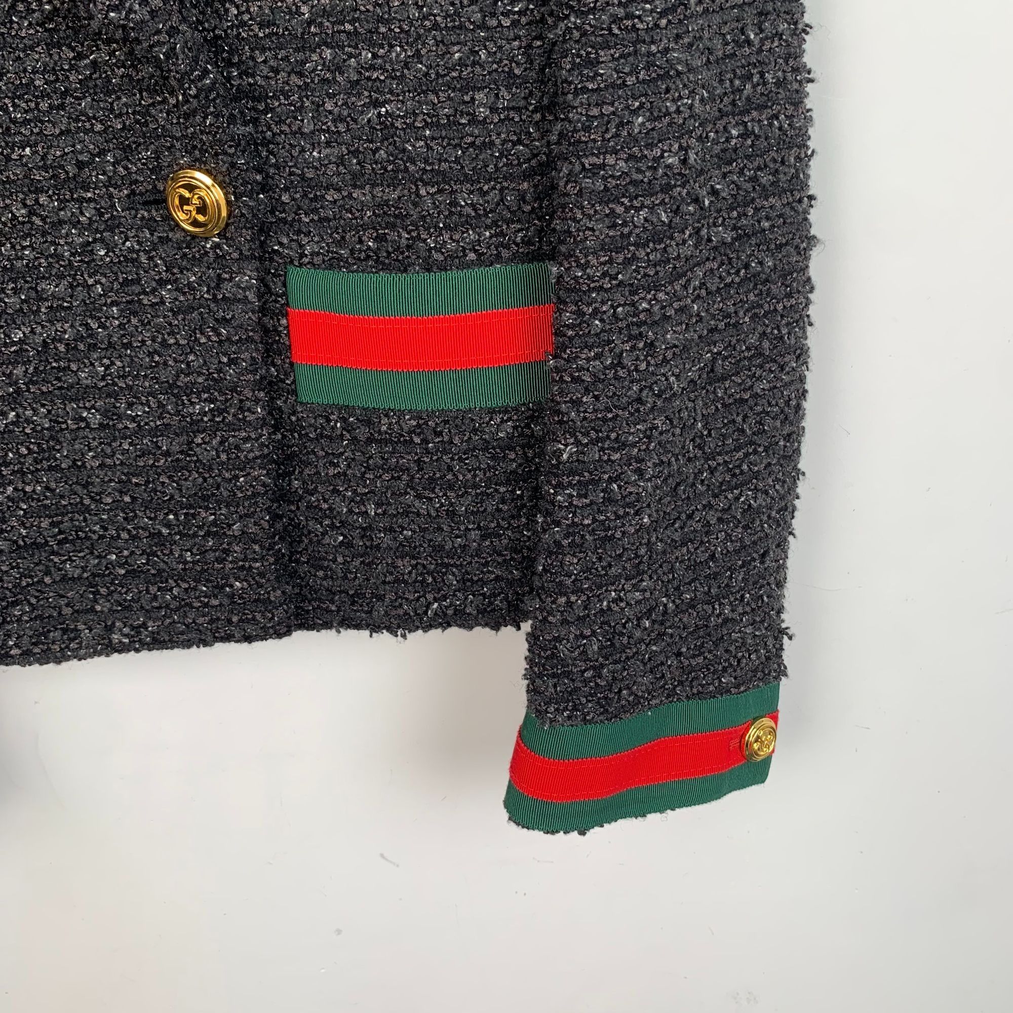Gucci Gucci Inspired Womens Two-Piece Tweed Suit Set With Double-B Size S / US 4 / IT 40 - 6 Thumbnail