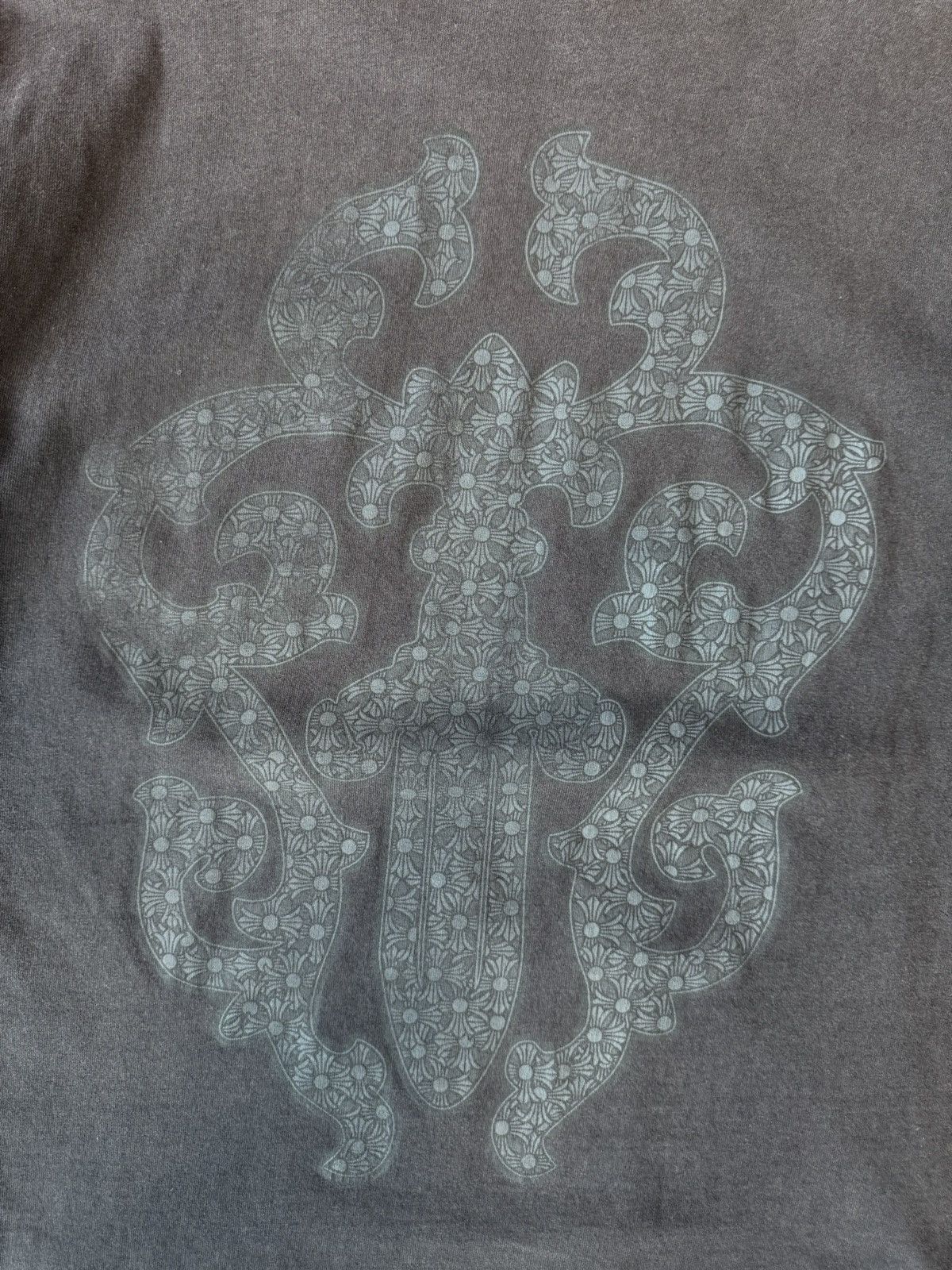 Chrome Hearts Vintage Faded Chrome Hearts Dagger Tee Size US M / EU 48-50 / 2 - 4 Thumbnail