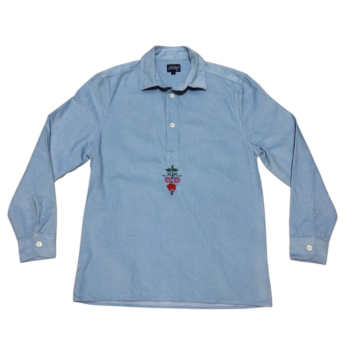 Jimi Hendrix × Noah Noah x Jimi Hendrix - Corduroy Pullover Shirt Size US S / EU 44-46 / 1 - 4 Thumbnail