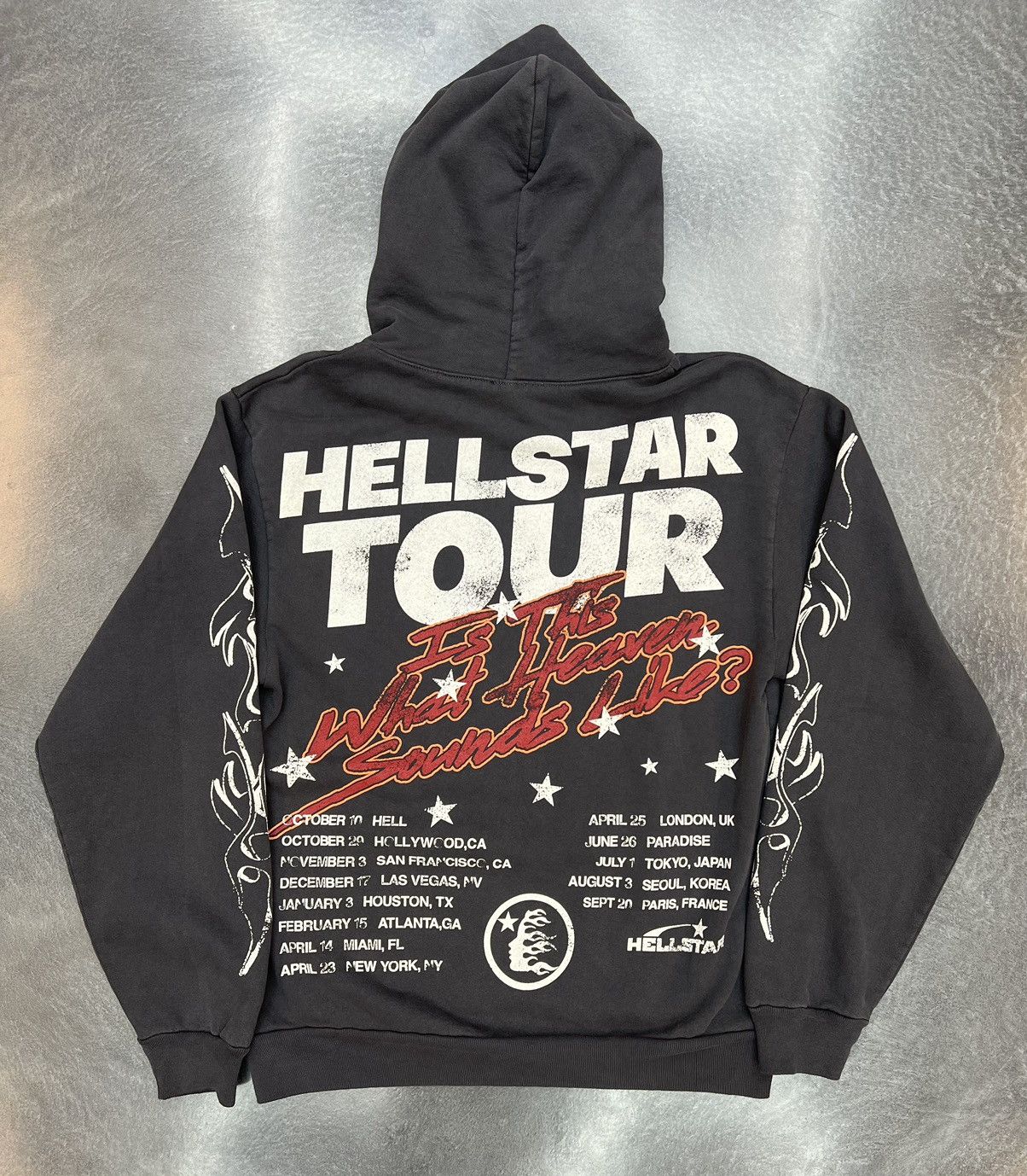 HELLSTAR Hellstar Tour Hoodie (Overseas Exclusive) Size US S / EU 44-46 / 1 - 7 Thumbnail