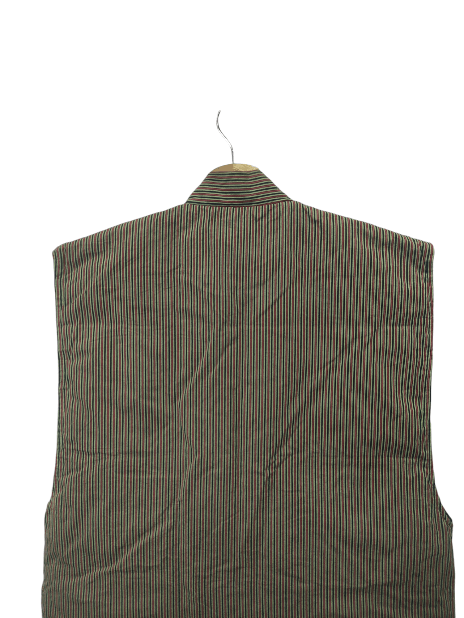 Japanese Brand TINY STRIPES PUFFER KIMONO VEST JACKET Size US M / EU 48-50 / 2 - 7 Thumbnail