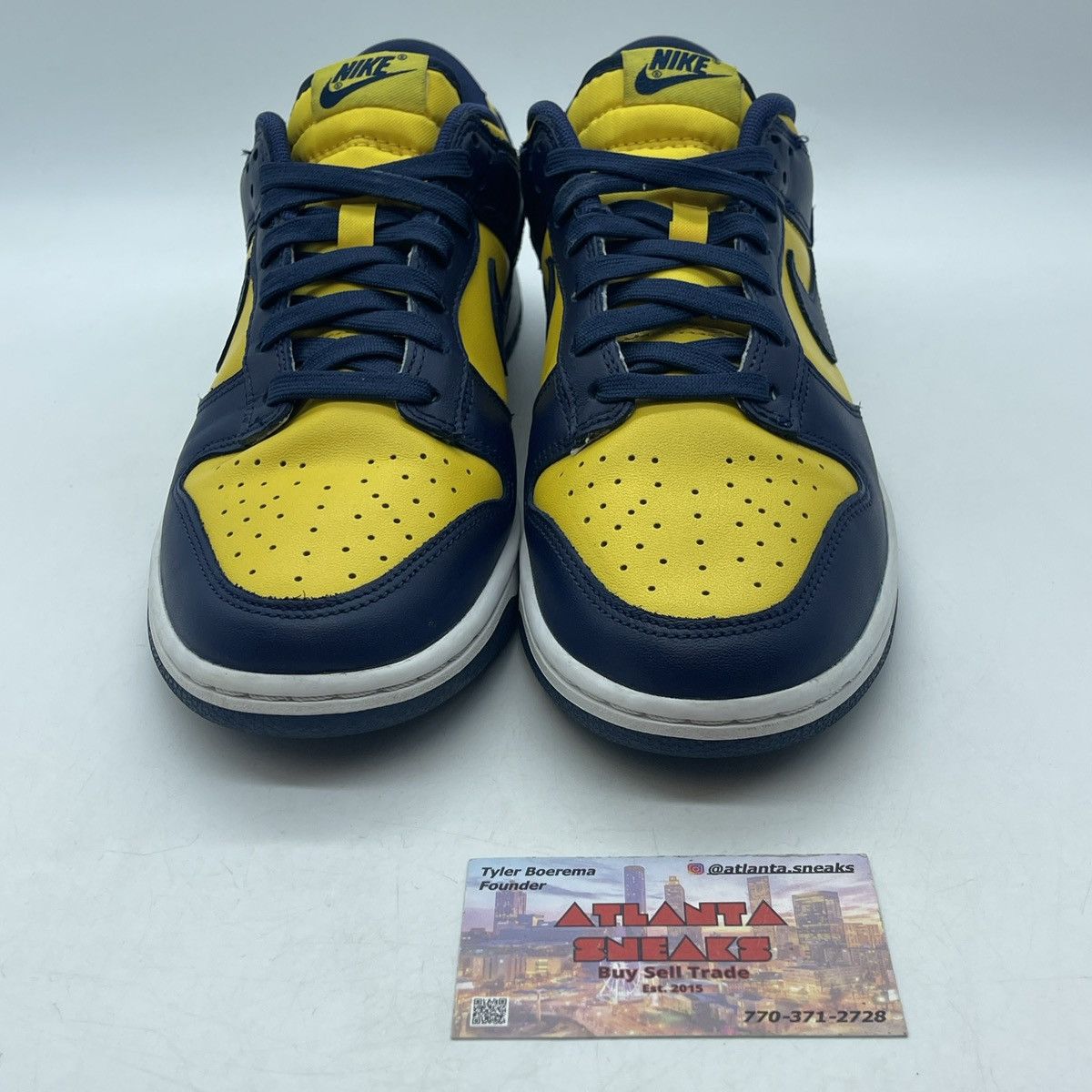Nike Dunk low Michigan Size US 8 / EU 41 - 2 Thumbnail