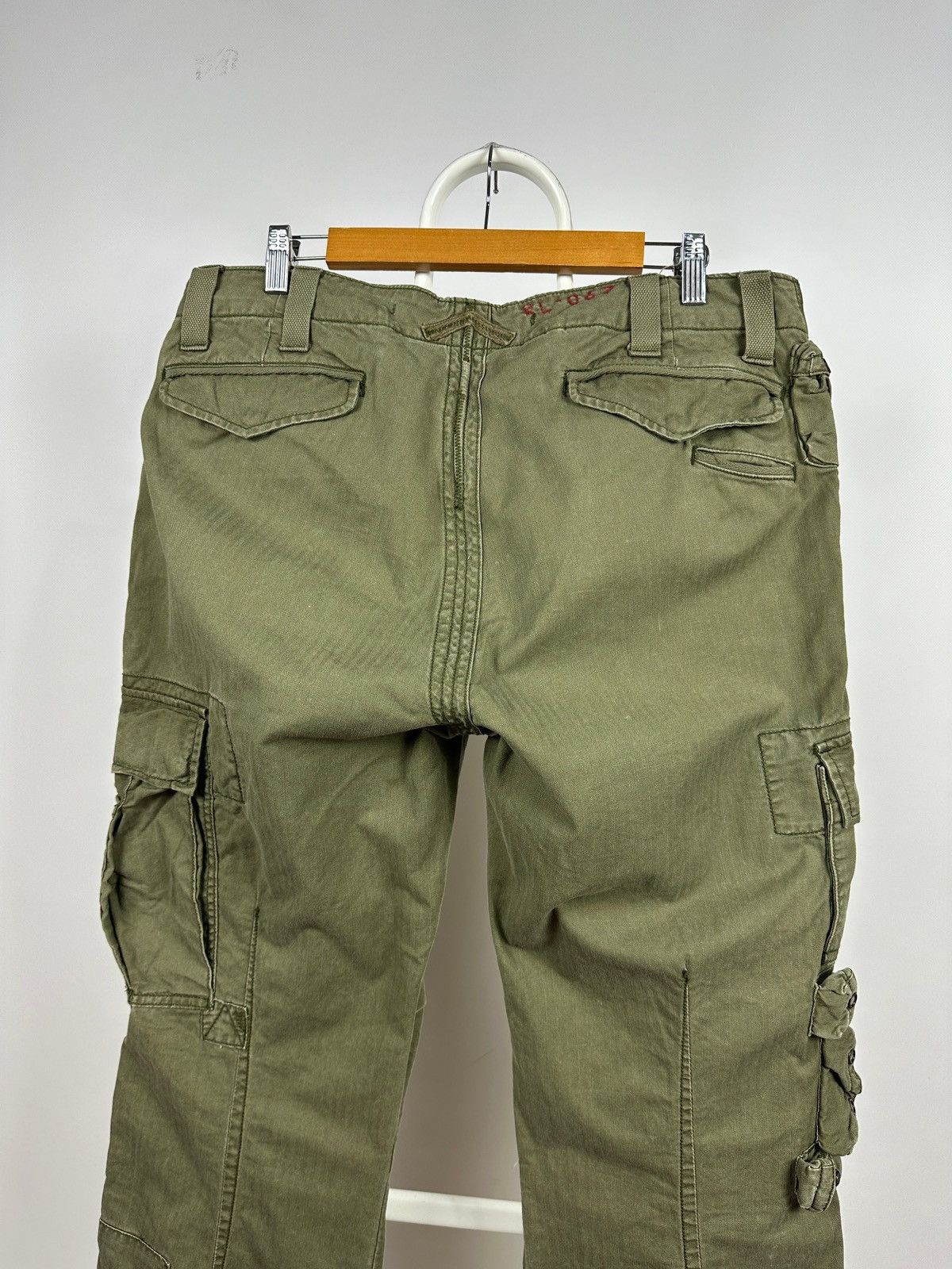 Japanese Brand Vintage Polo Ralph Lauren Cargo Tactical Multi Pockets Pants Size US 36 / EU 52 - 15 Thumbnail