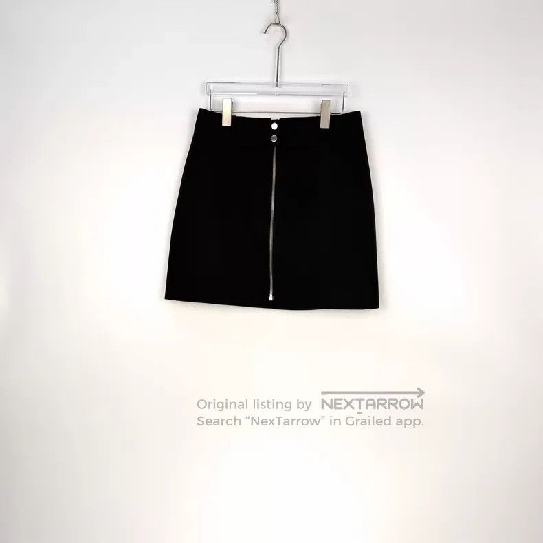 Hermes Hermes Black Silver Buckle Skirt Size 26" / US 2 / IT 38 - 3 Thumbnail