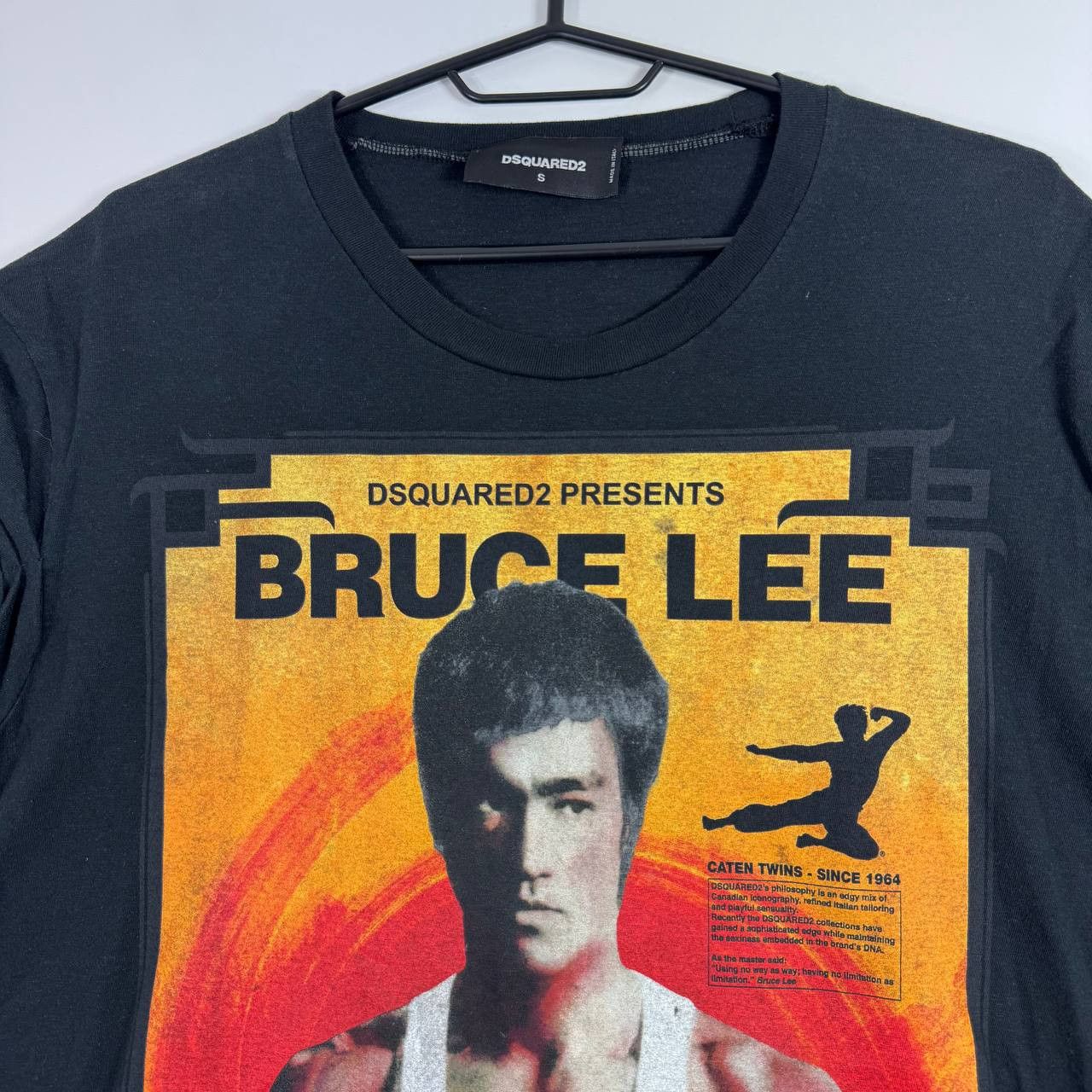 Dsquared2 Dsquared2 Bruce Lee Graphic T-Shirt Mens Size S Size US S / EU 44-46 / 1 - 3 Thumbnail
