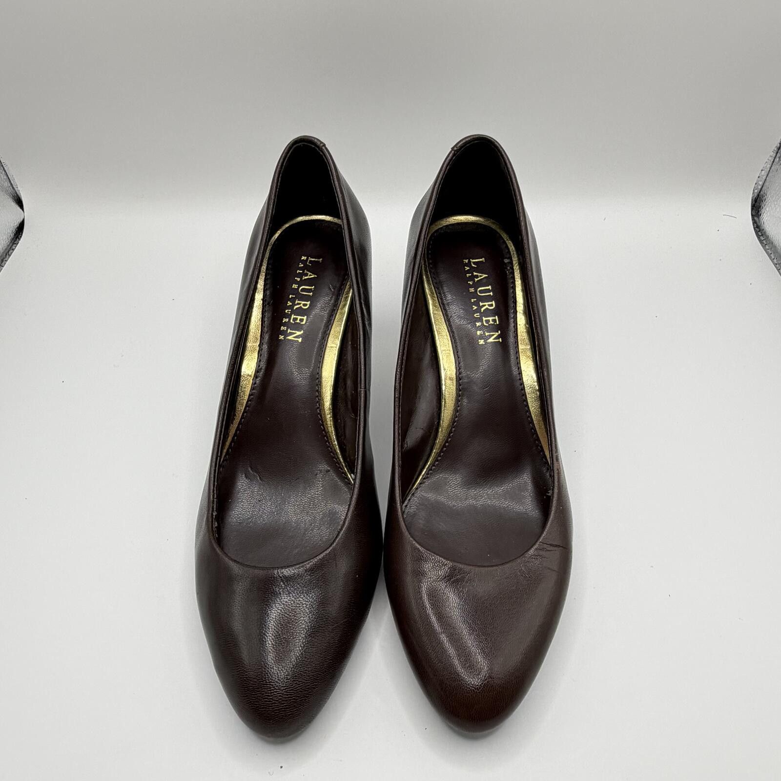Lauren Ralph Lauren Ralph Lauren Heels Women's 6.5 B Brown Lauren Size US 7.5 / IT 37.5 - 2 Thumbnail