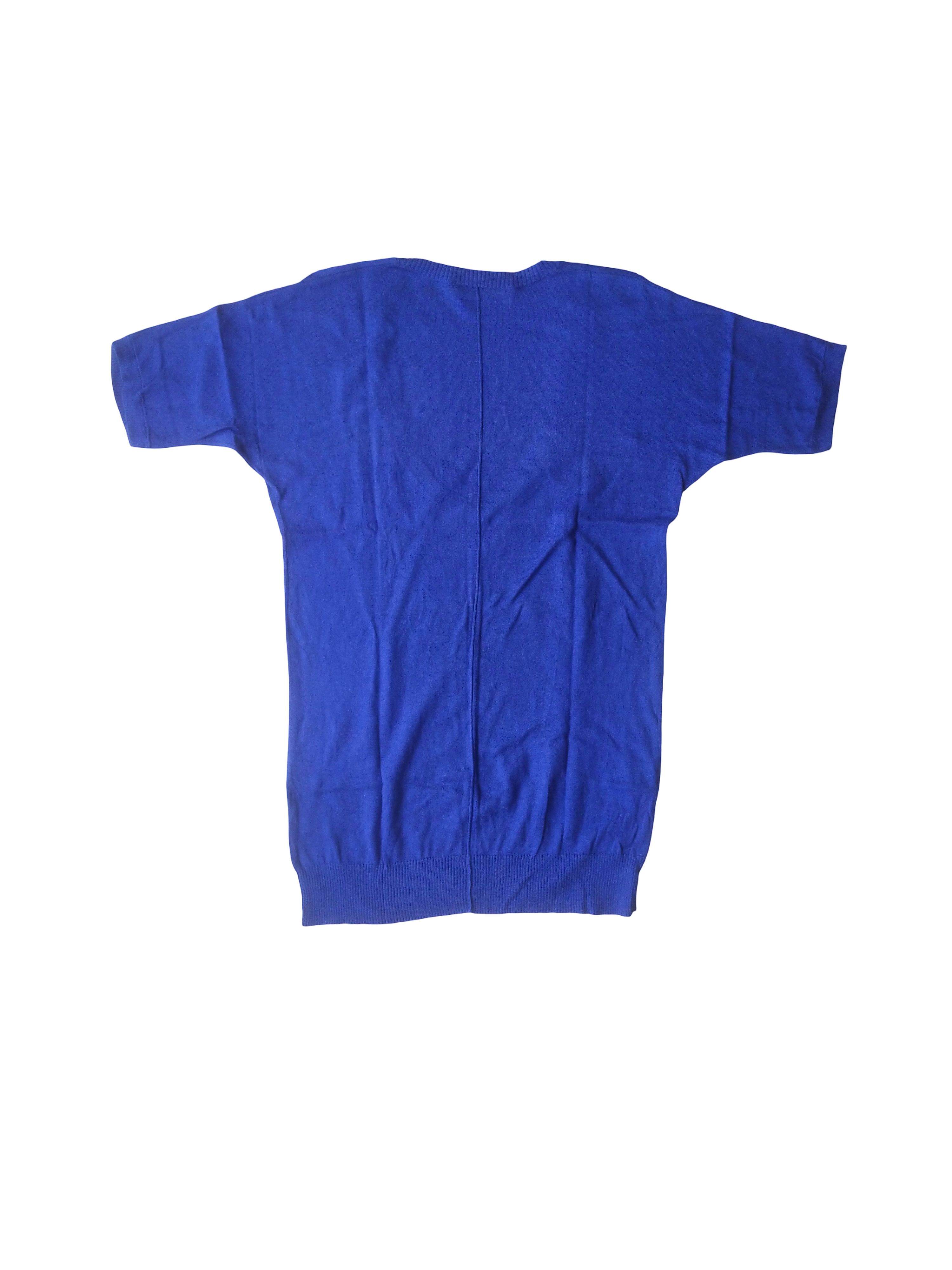 Lemaire × Uniqlo Uniqlo Cotton Cashmere Blue Knit Top Size M / US 6-8 / IT 42-44 - 3 Thumbnail