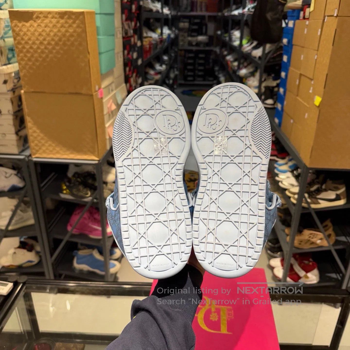 Dior ERL x Dior B9S Blue Valentine Limited. Size US 10 / EU 43 - 4 Thumbnail