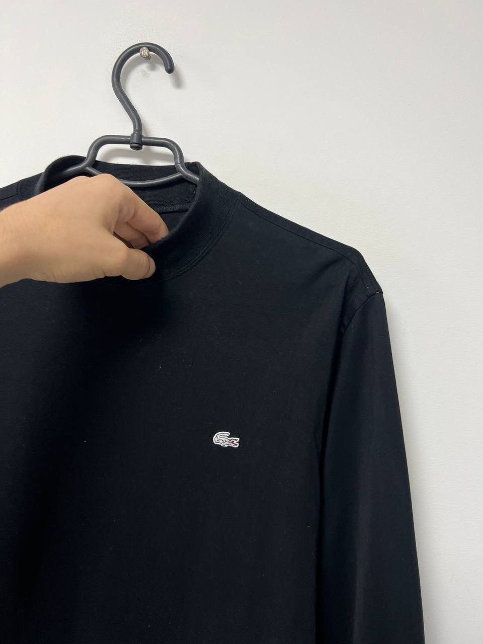 Lacoste Vintage Lacoste Classic long sleeve Sweater Black Luxury 4/M Size US M / EU 48-50 / 2 - 7 Thumbnail