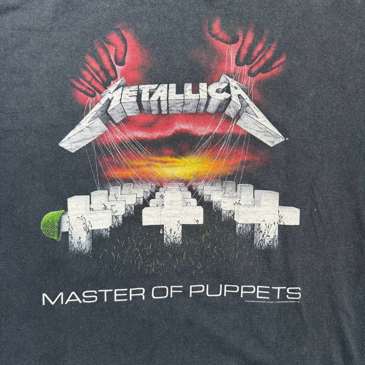 Metallica Metallica Master Of Puppets T-Shirt Vintage 2007 Size XL Size US XL / EU 56 / 4 - 7 Thumbnail