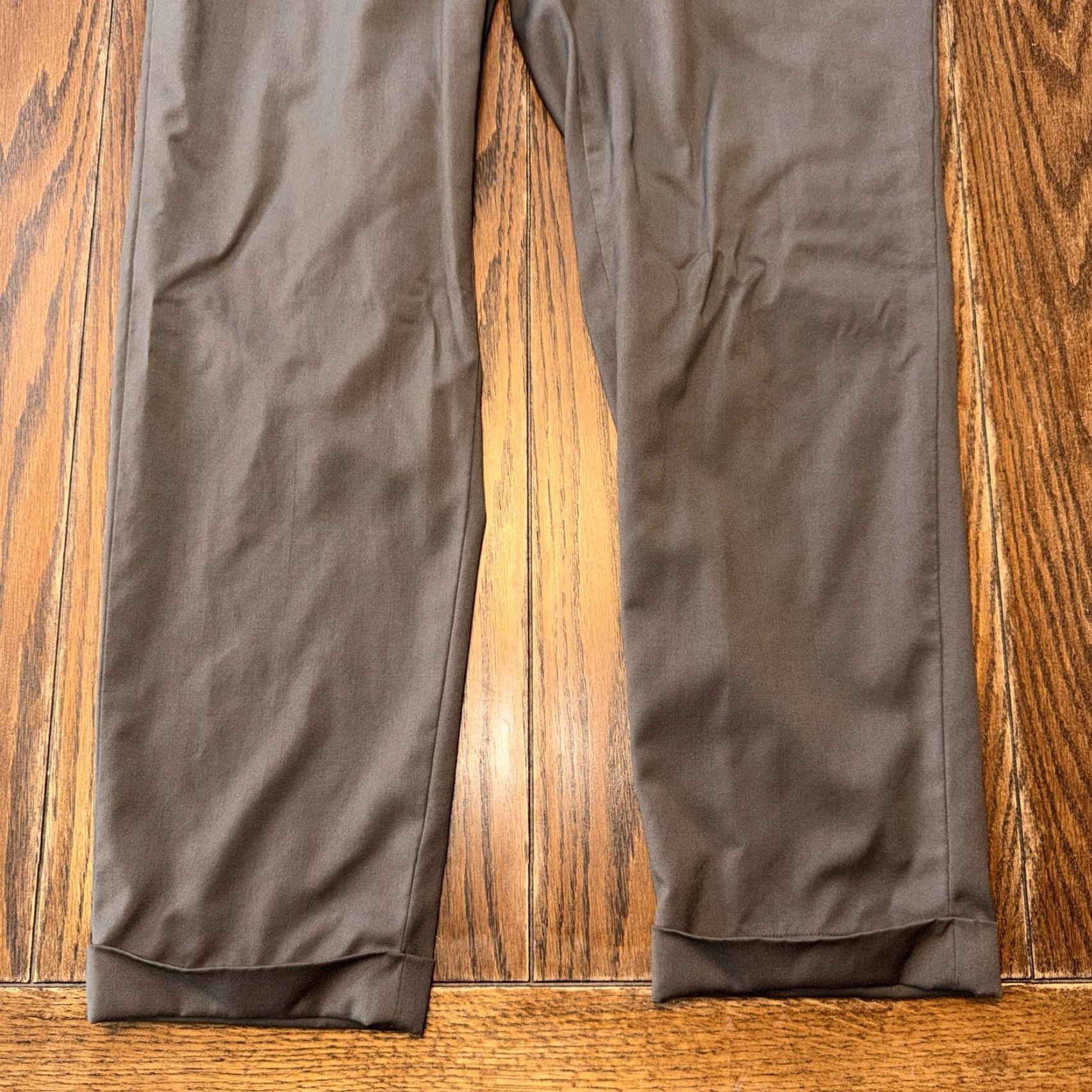 Ermenegildo Zegna Ermenegildo Zegna Milano Wool Dress Pants Trousers Men’s Brown 37x32 Size US 37 - 2 Thumbnail