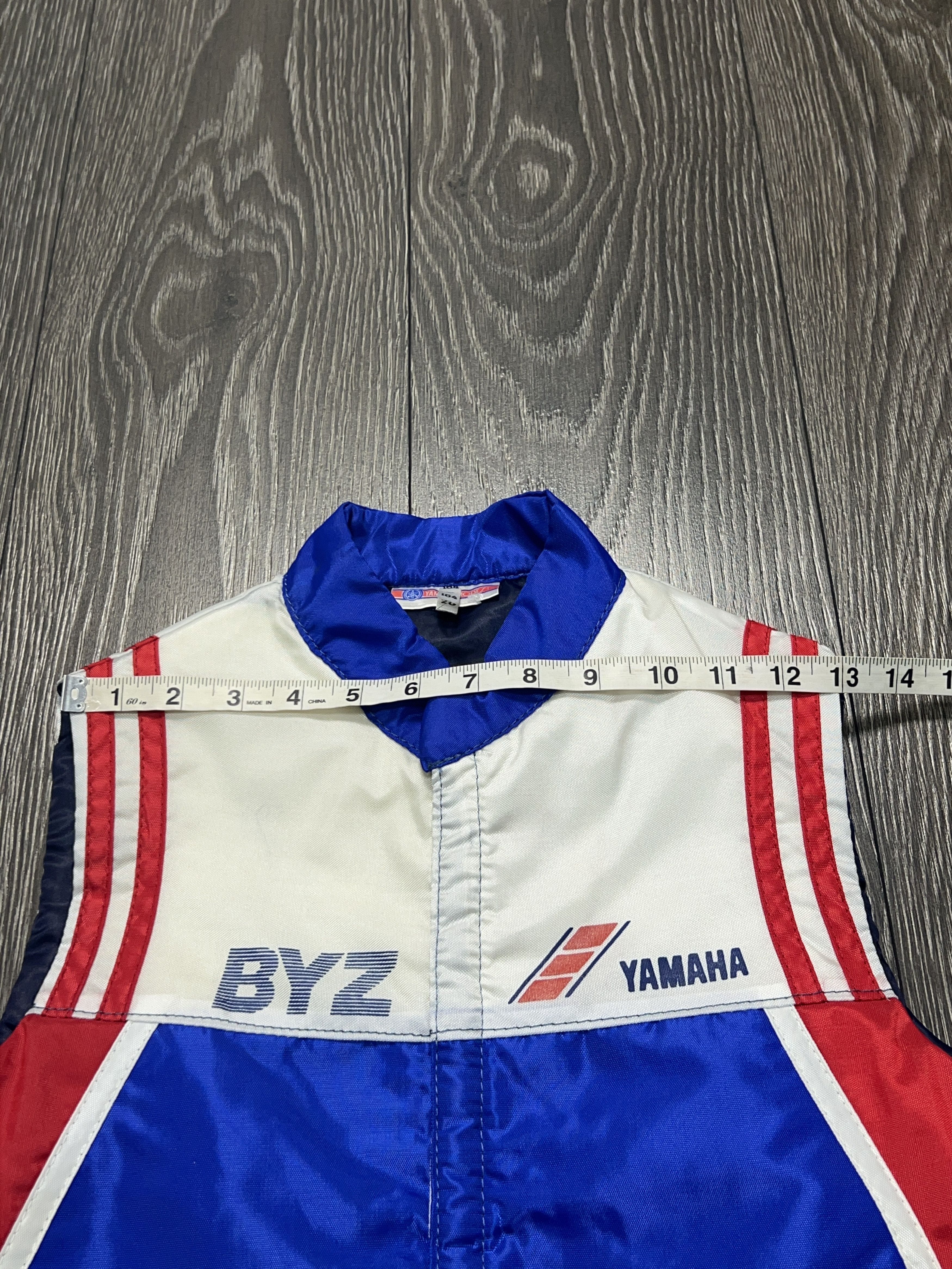 Yamaha Junior Kids Vintage BYZ Old School BMX Dirt Jump Gilet 164cm Size US XS / EU 42 / 0 - 6 Thumbnail