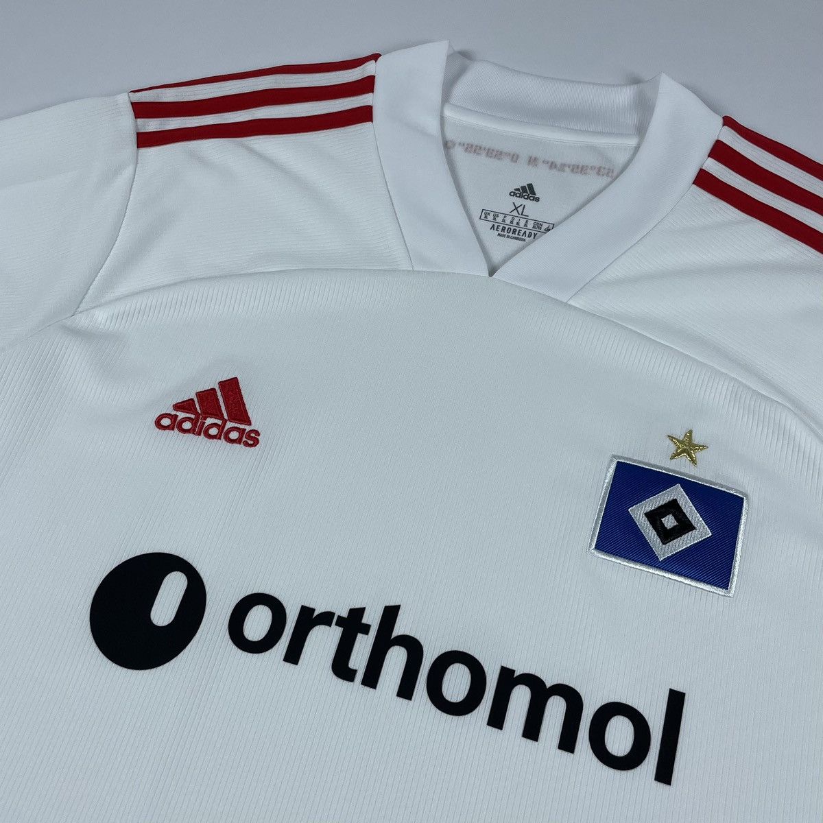 Adidas Adidas Hamburg SV 2020-21 Soccer Jersey Football T-shirt Size US XL / EU 56 / 4 - 5 Thumbnail