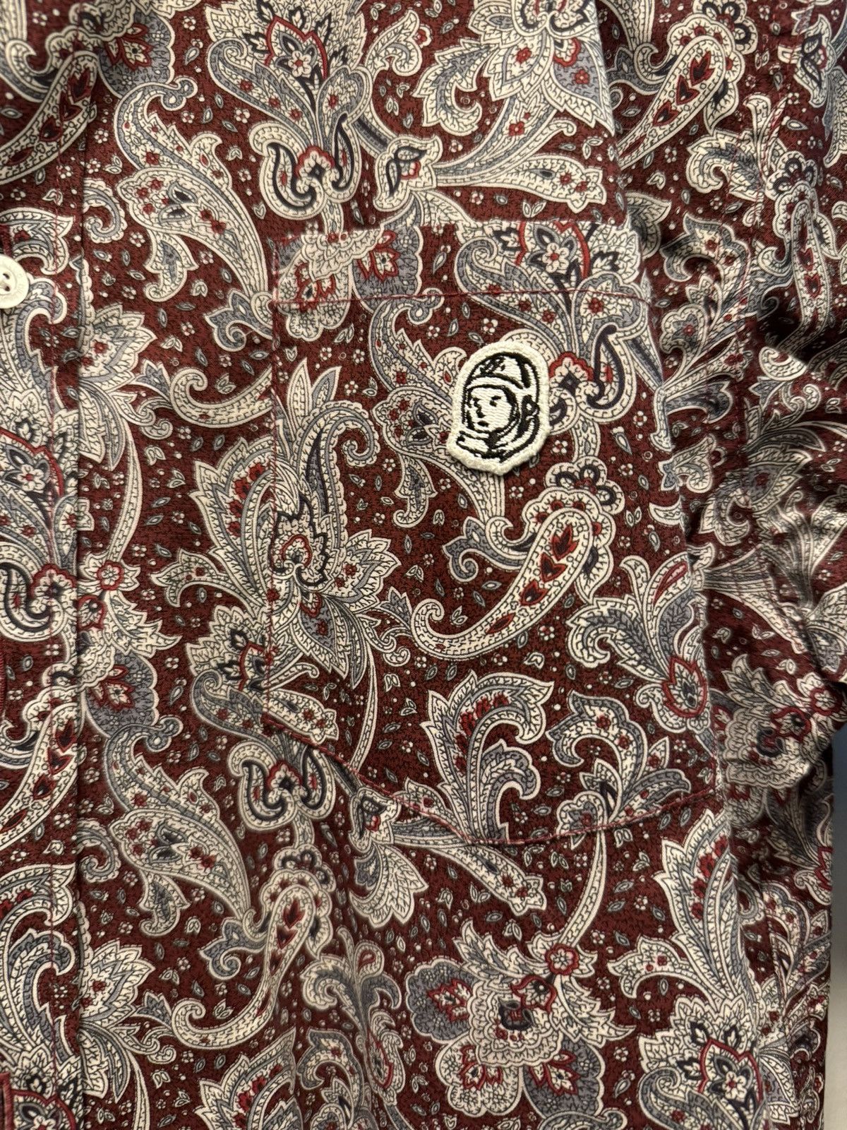 Billionaire Boys Club Billionaire Boys Club Paisley Button down collard shirt Size US M / EU 48-50 / 2 - 2 Thumbnail