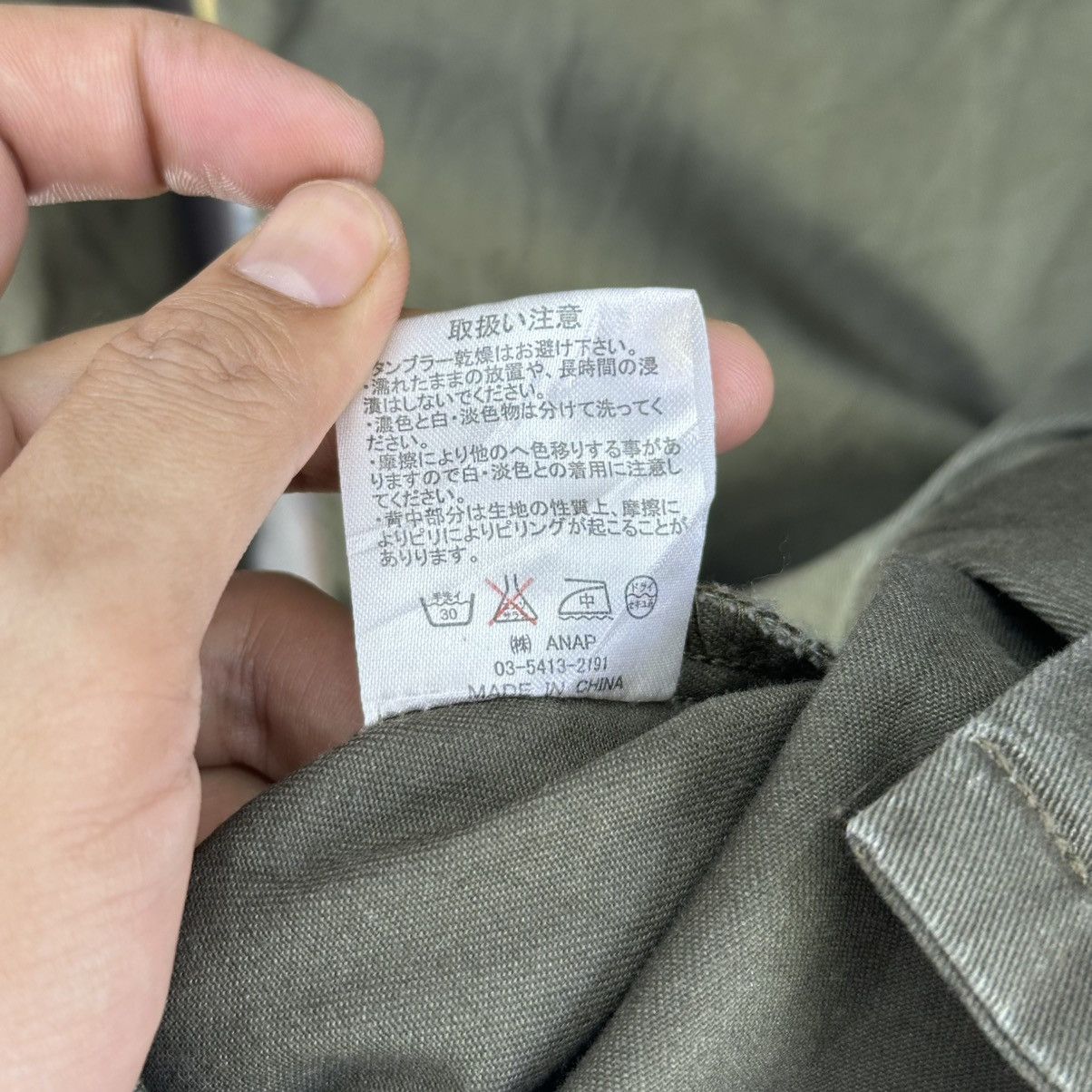 Japanese Brand Vintage 2000s Anap Army Navajo Hybrid Button Up Shirt Size US XS / EU 42 / 0 - 15 Thumbnail
