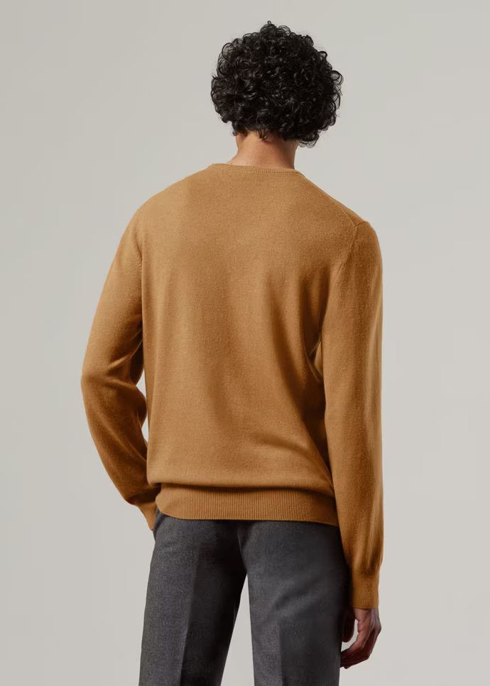 Loro Piana o1srvl11e0424 Girocollo Warwik Sweatshirt in Brown Size US XL / EU 56 / 4 - 6 Thumbnail