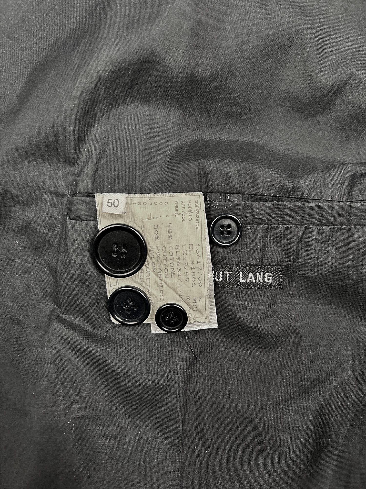 Helmut Lang Helmut Lang 1990s Long Coat Size US L / EU 52-54 / 3 - 4 Thumbnail