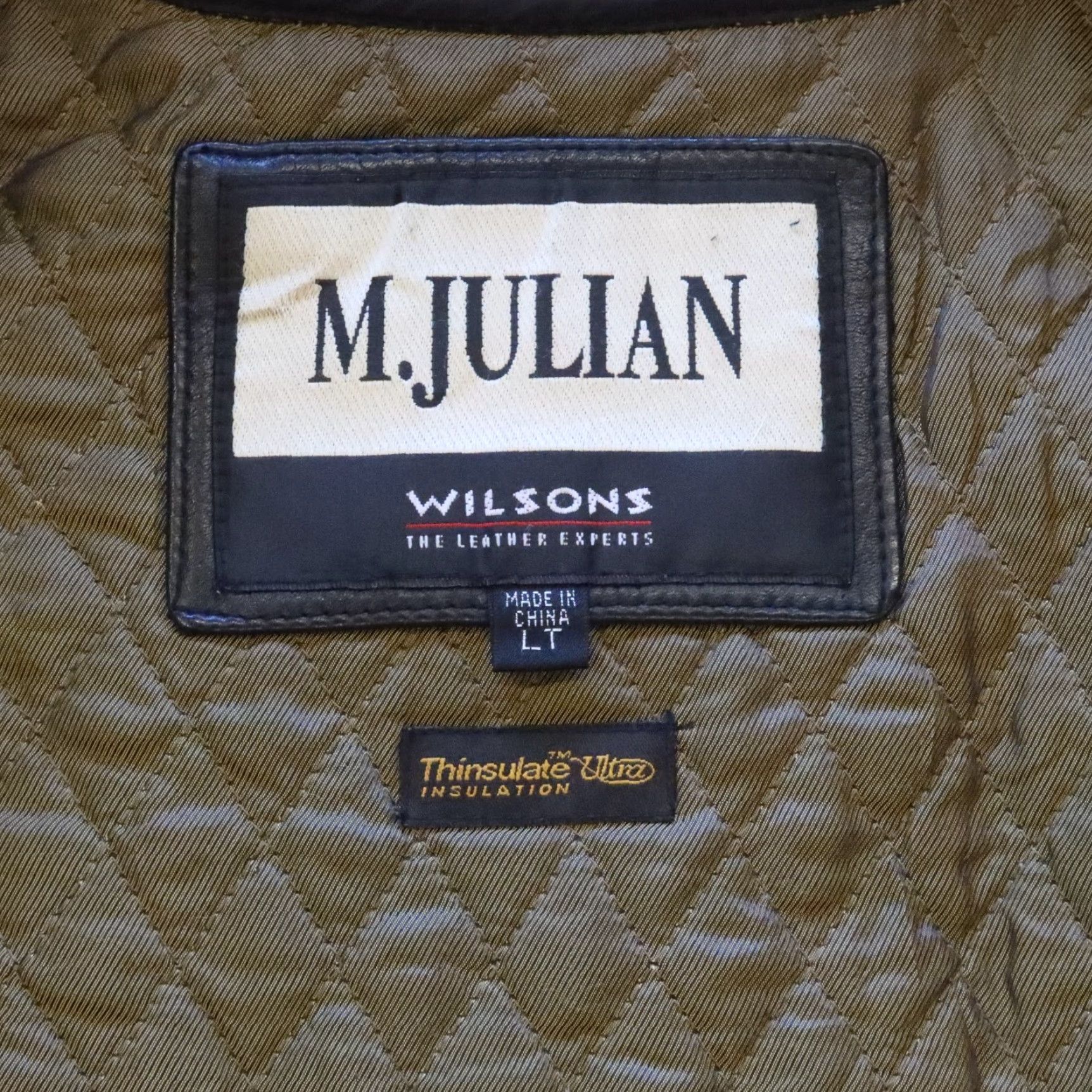 Vintage Vintage Wilsons Leather Jacket M Julian Leather Size L Black Parka Mens Size US L / EU 52-54 / 3 - 5 Thumbnail
