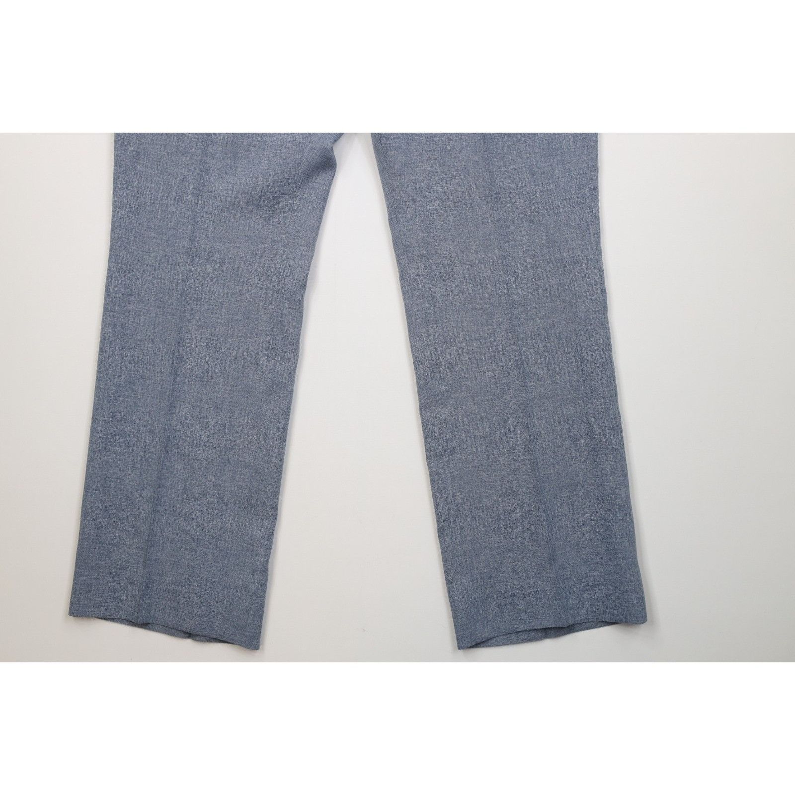 Vintage Vintage 70s Streetwear 2 Piece Chambray Knit Suit Size 44S - 17 Thumbnail
