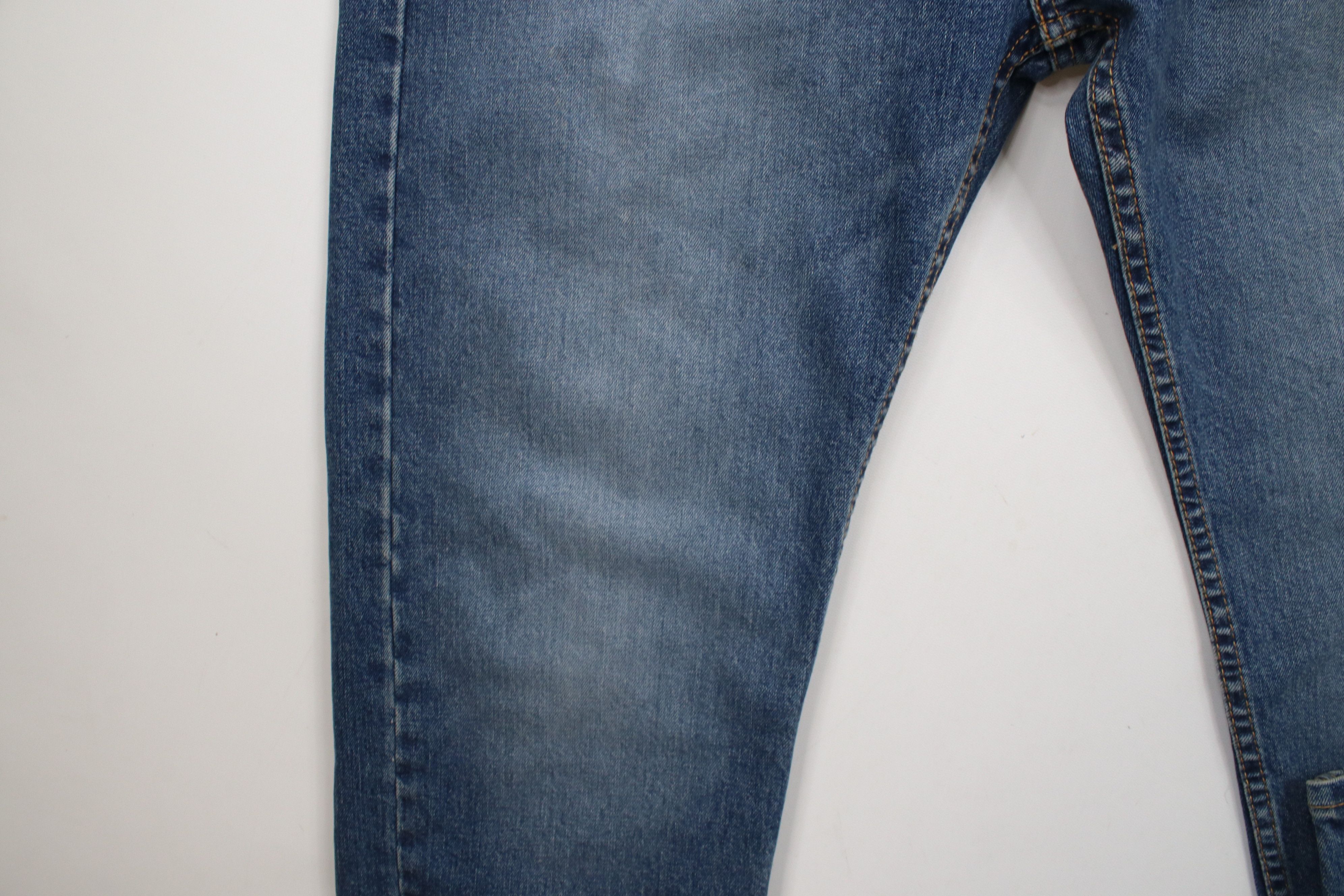 Levi's × Vintage Vintage Y2K Levis 505 Stretch Regular Fit Denim Jeans Blue Size US 34 / EU 50 - 6 Thumbnail