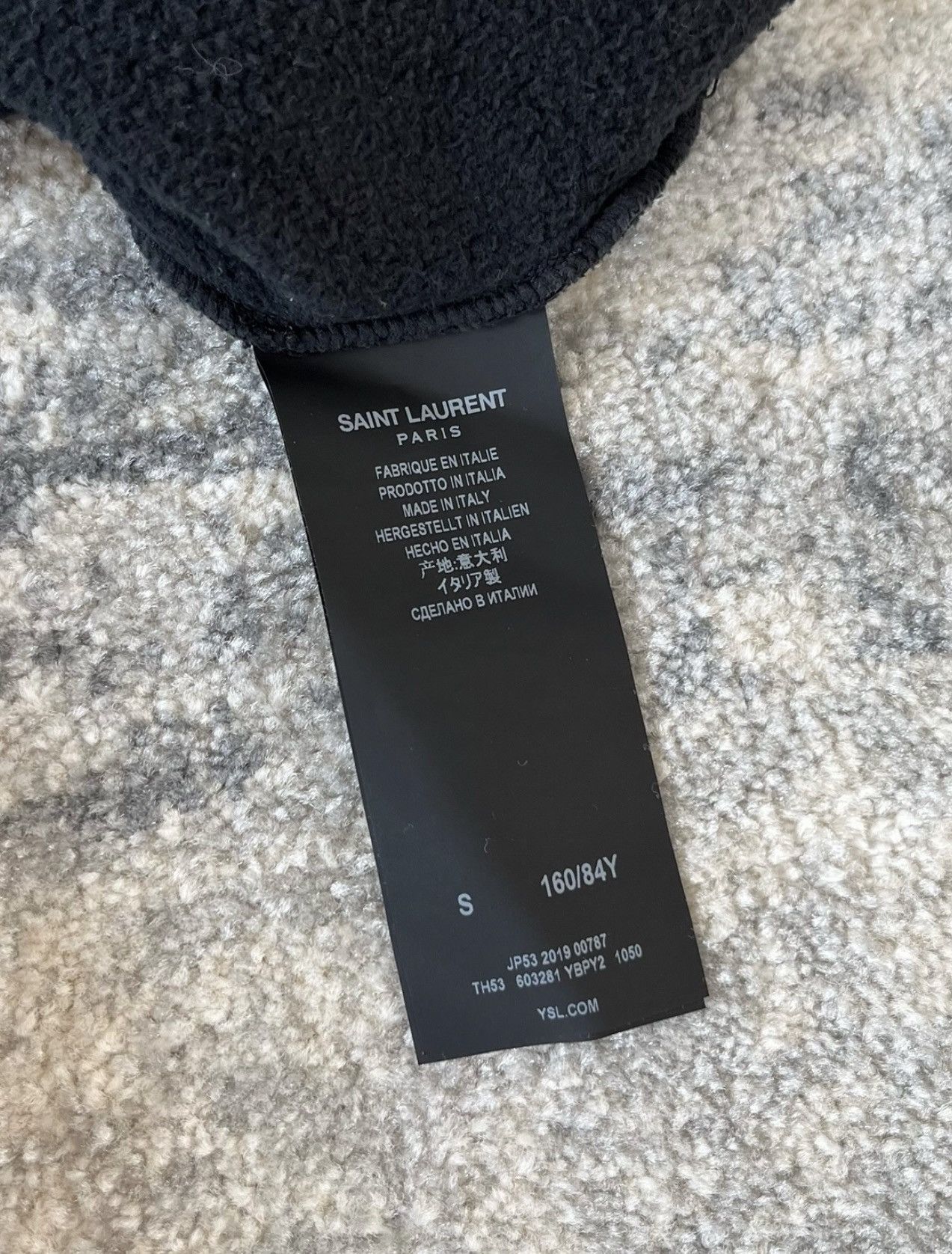 Saint Laurent Paris SLP Malibu hoodie Size US S / EU 44-46 / 1 - 7 Thumbnail