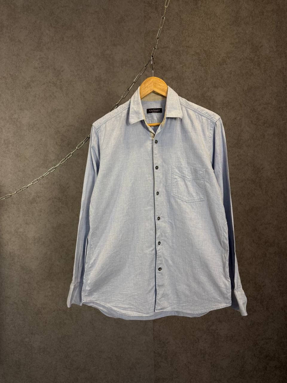 Canali Canali luxury designer shirt Size US M / EU 48-50 / 2 - 1 Thumbnail