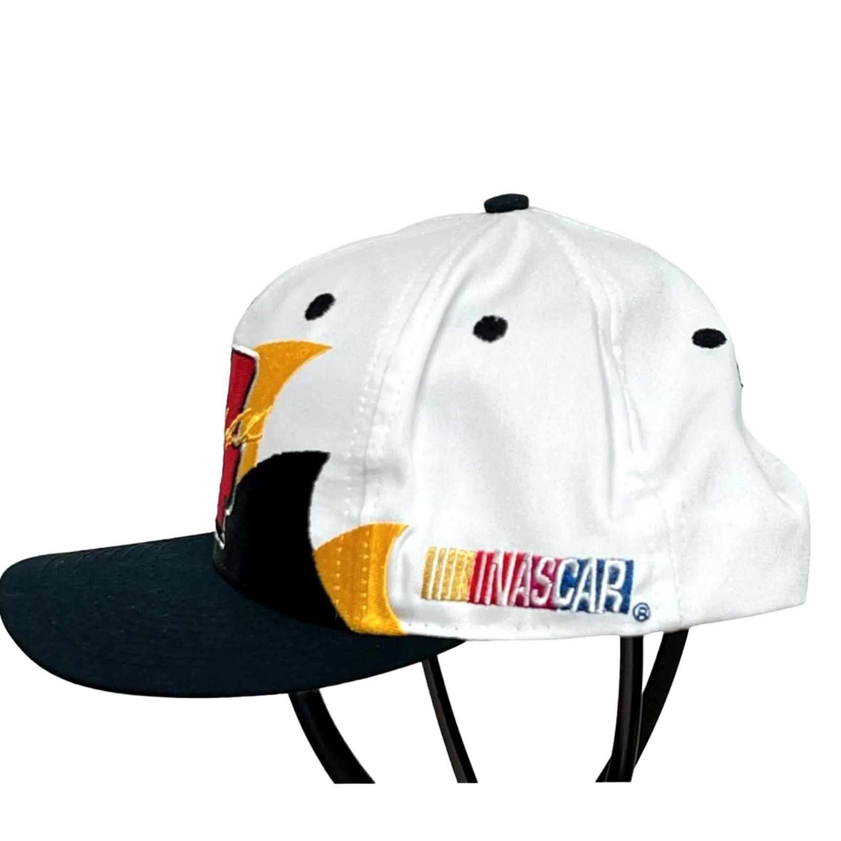 Logo 7 VINTAGE 90s Logo 7 Sharktooth Snapback Hat Men One Size Black NWT NEW Racing Nascar Racing Nascar Sharktooth Logo 7 Snapback Men Size ONE SIZE - 2 Thumbnail