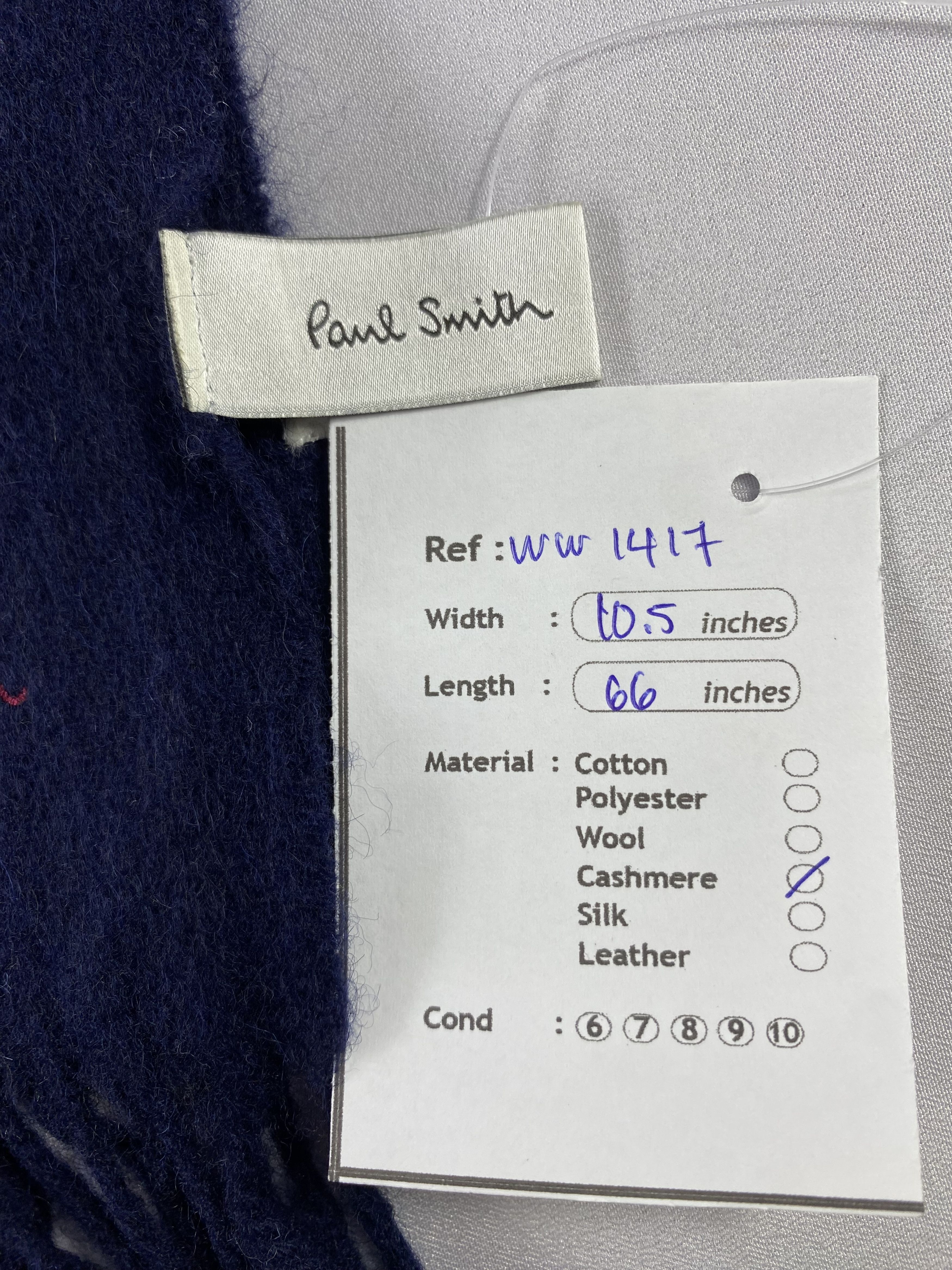 Paul Smith × Vintage Paul Smith Scarf / Muffler / Neckwear Size ONE SIZE - 7 Thumbnail