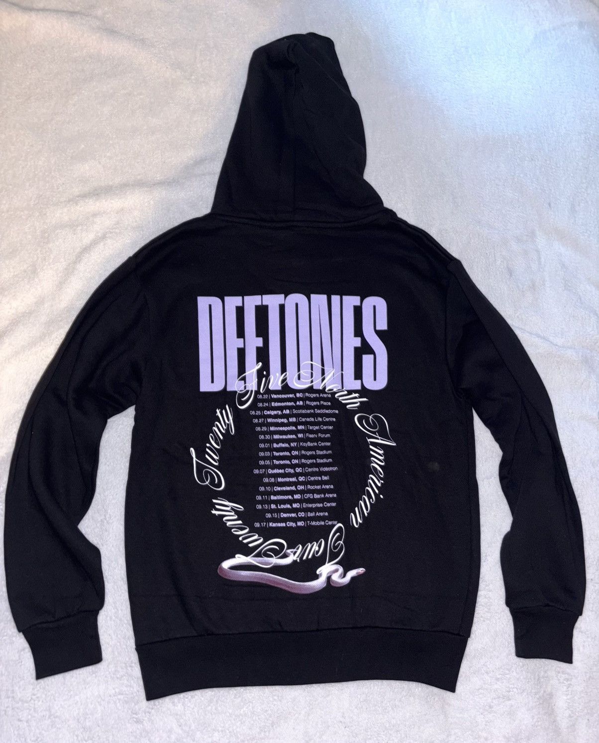 Band Tees Very rare Sold out Deftones Private music tour hoodie Size US L / EU 52-54 / 3 - 1 Thumbnail