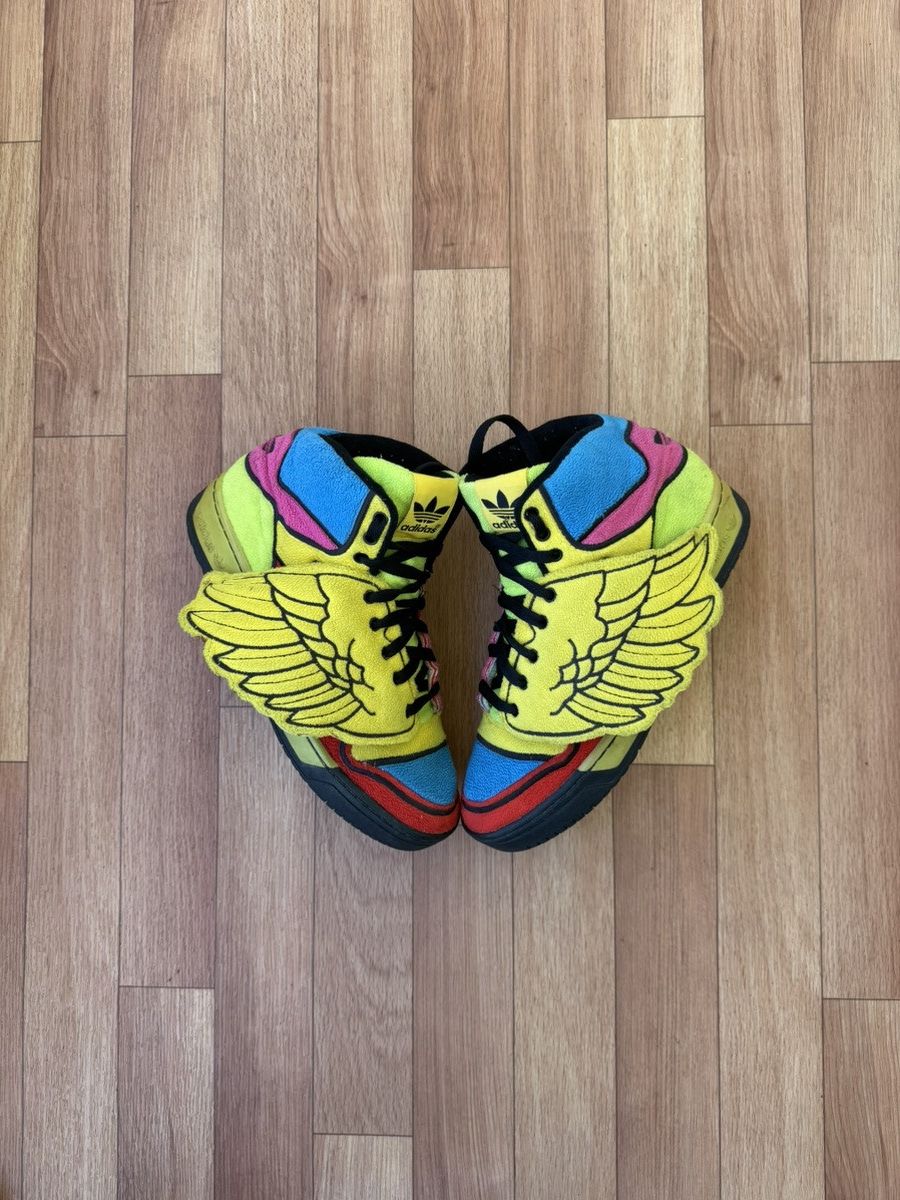 Adidas × Jeremy Scott Adidas jeremy scott wing multicolor Size US 7.5 / EU 40-41 - 5 Thumbnail