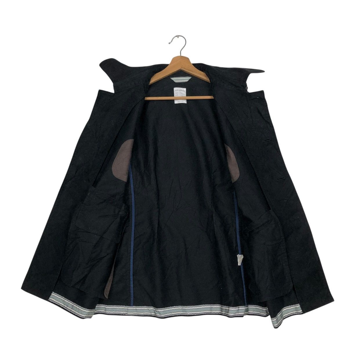 Japanese Brand 🔥RICH BLACK VINTAGE CHORE JACKET ADDITION ISSEY MIYAKE Size US M / EU 48-50 / 2 - 15 Thumbnail
