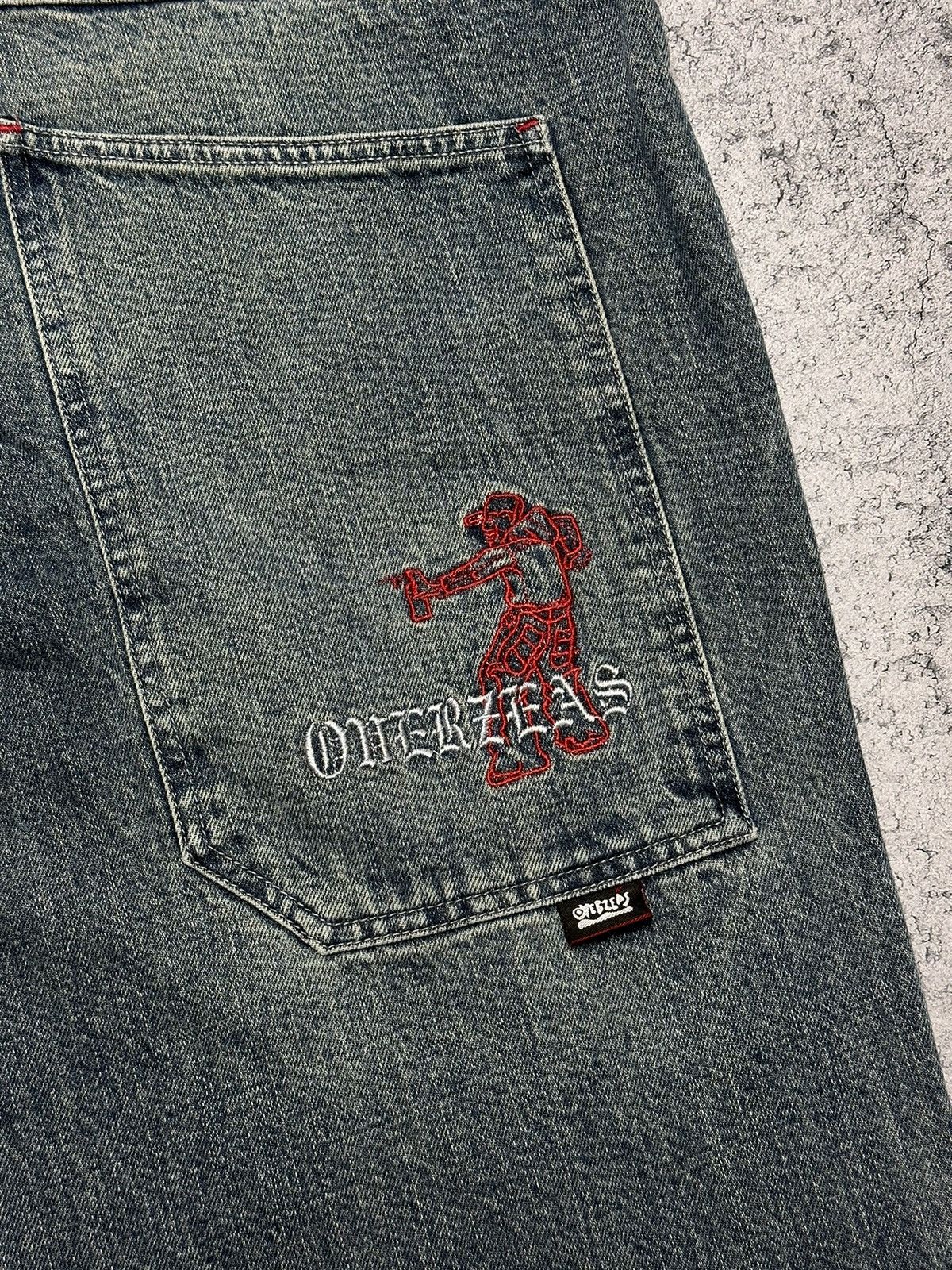 Rap Tees Vintage Overseas Jeans Rap Shorts Hip-Hop Denim Size US 34 / EU 50 - 4 Thumbnail