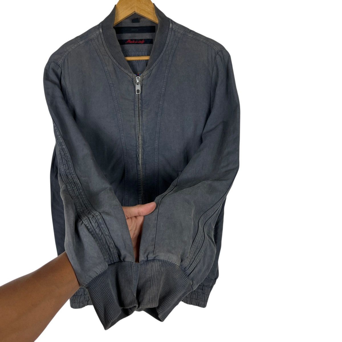 Griffin Griffin Stop Toxic waste Bomber Jacket Made In Italy Size US S / EU 44-46 / 1 - 9 Thumbnail